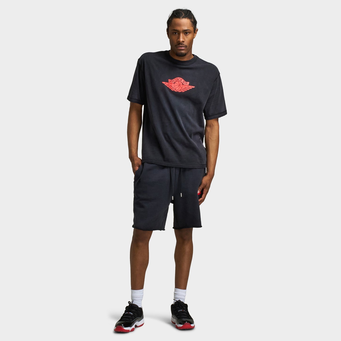 Jordan Rare Air T-Shirt Noir / Rouge Chili