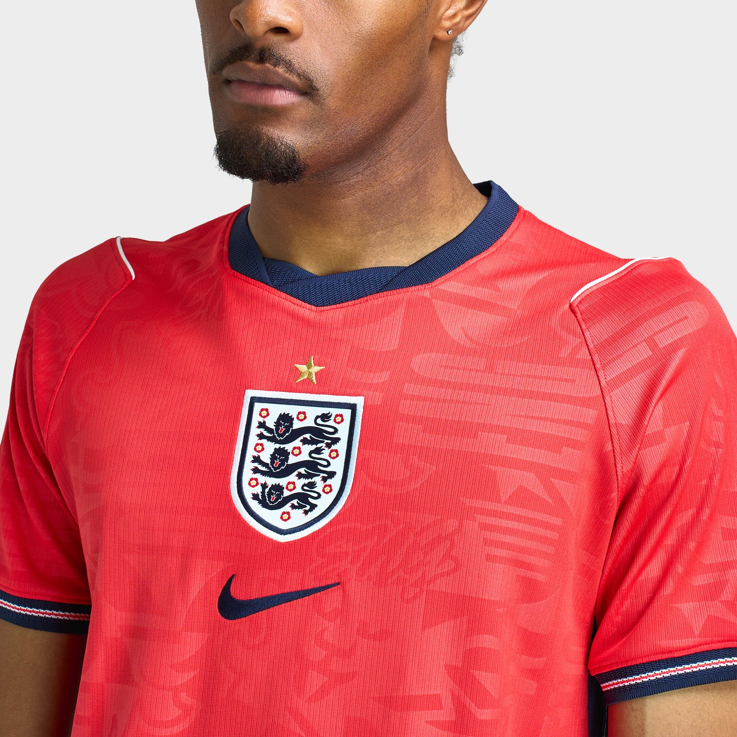 Nike Angleterre Maillot Extérieur / Rouge Vitesse