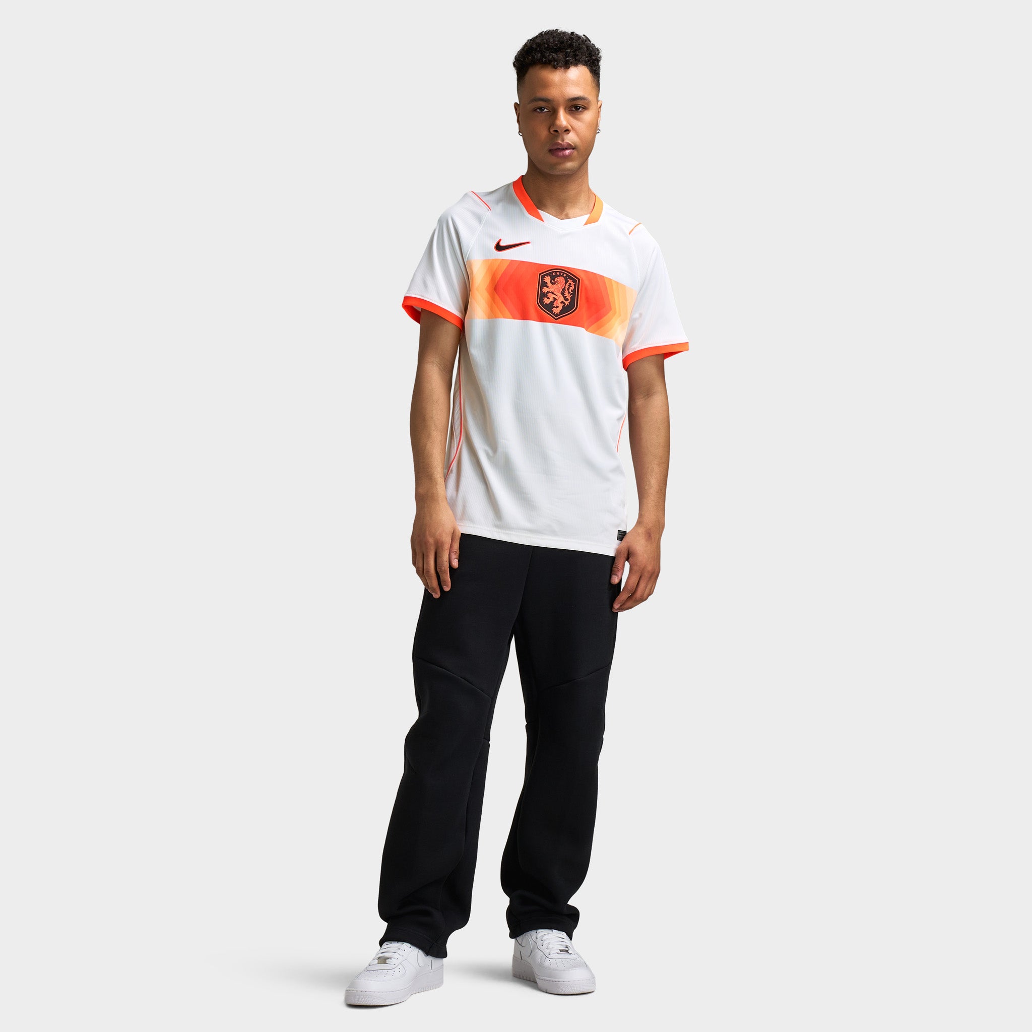 Nike Netherlands Away Jersey White / Hyper Crimson – JD Sports