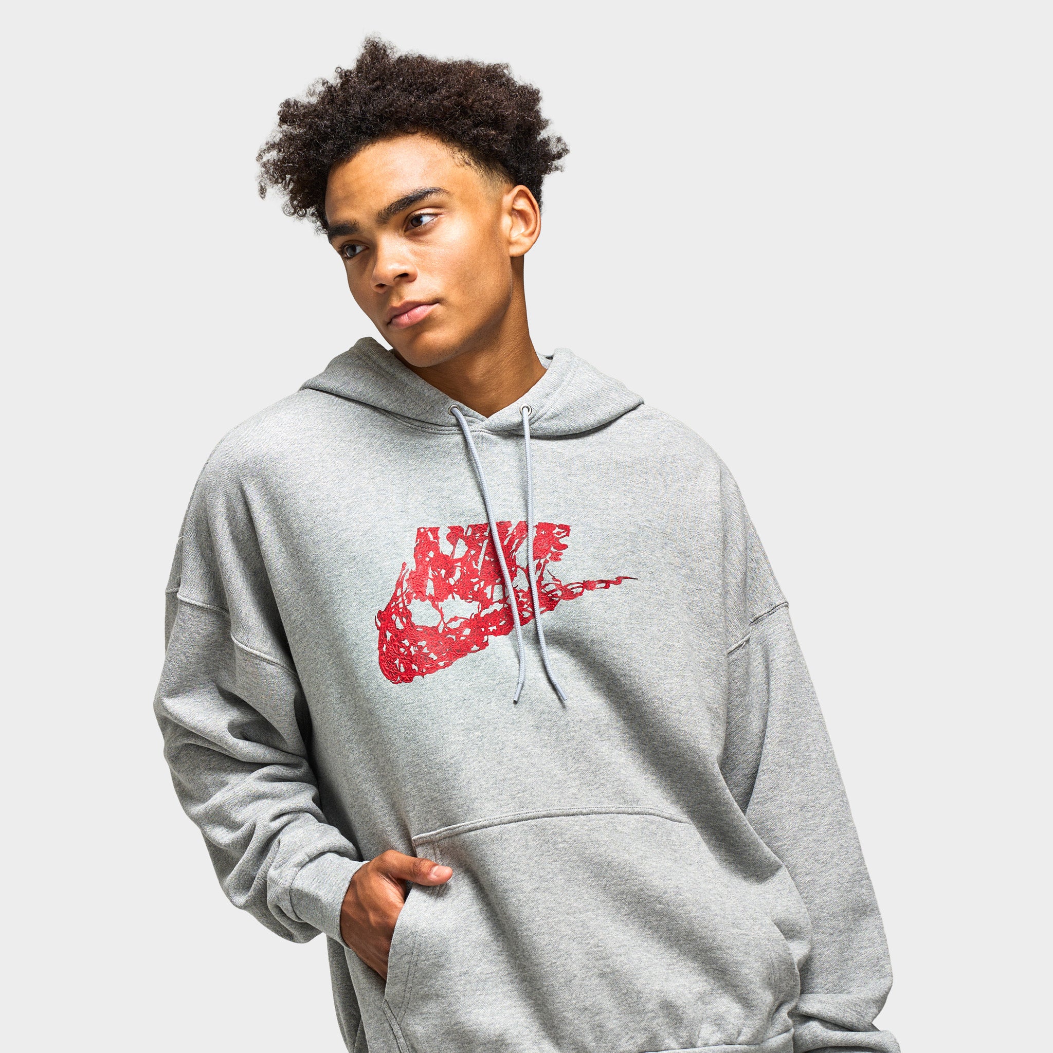Nike Sportswear Men's NRG OS ST5 VECNA HD Oversized Hoodie / Dark