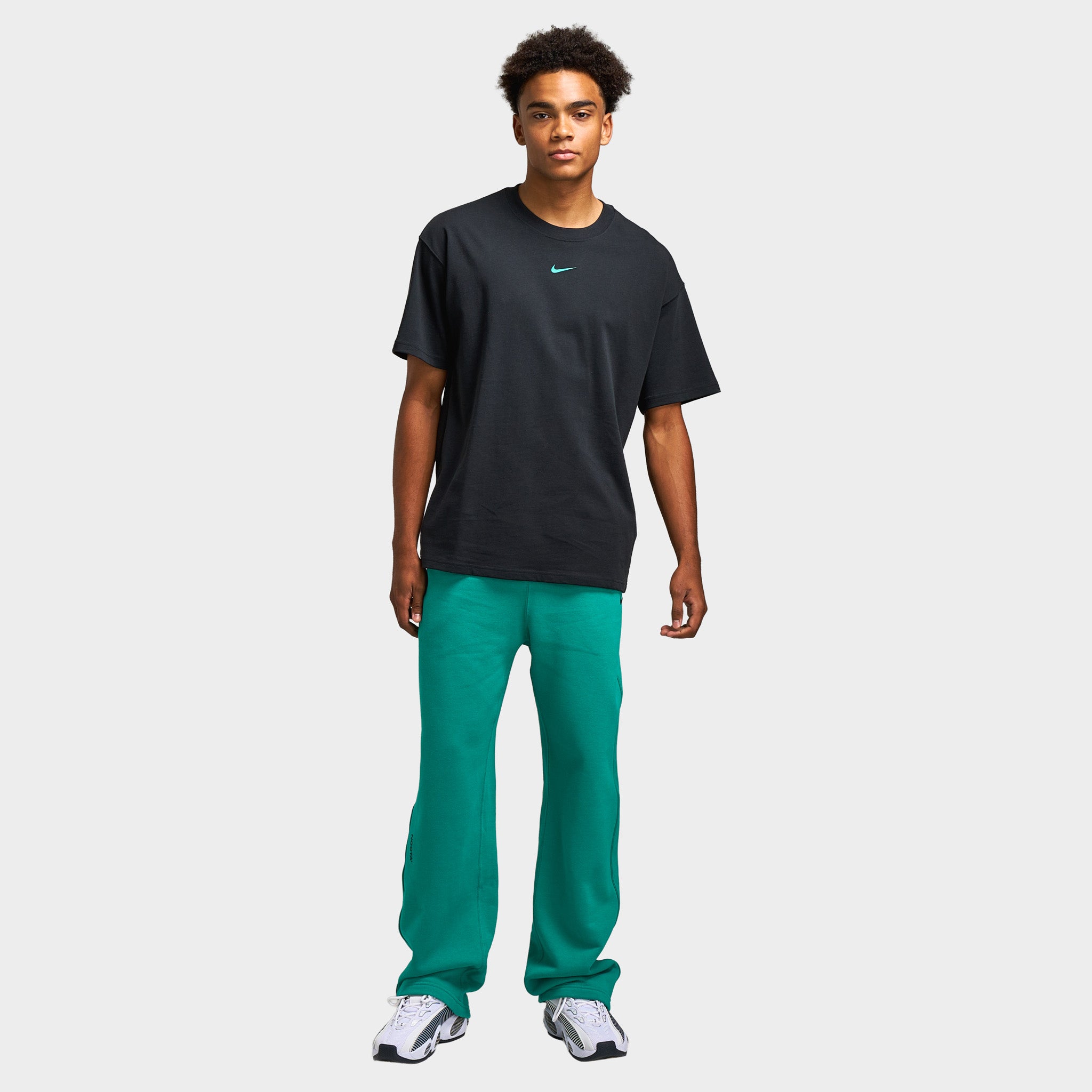 dark teal green nike shirt