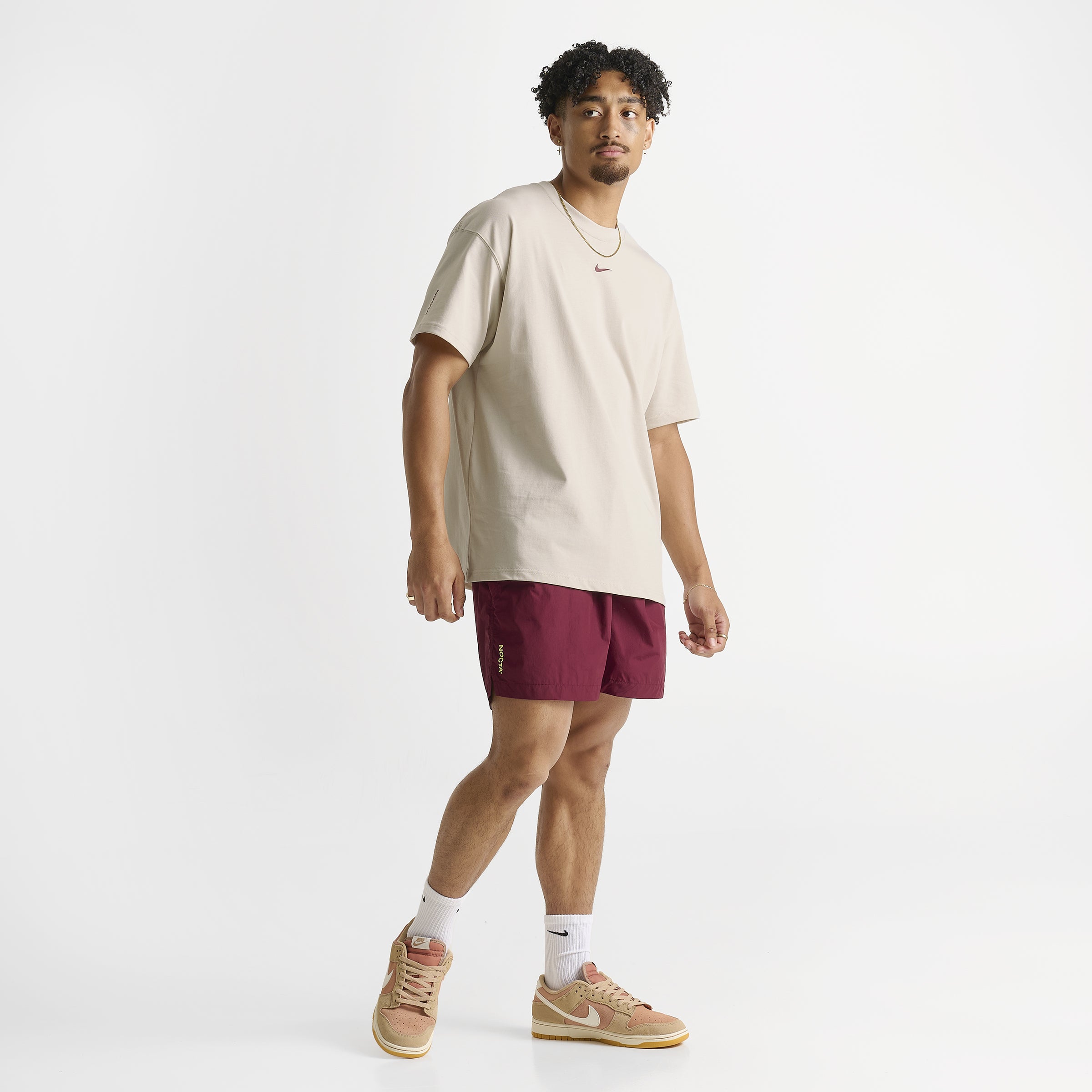 Nike NOCTA Cardinal CS Cardinal T-Shirt Light Orewood Brown / Team