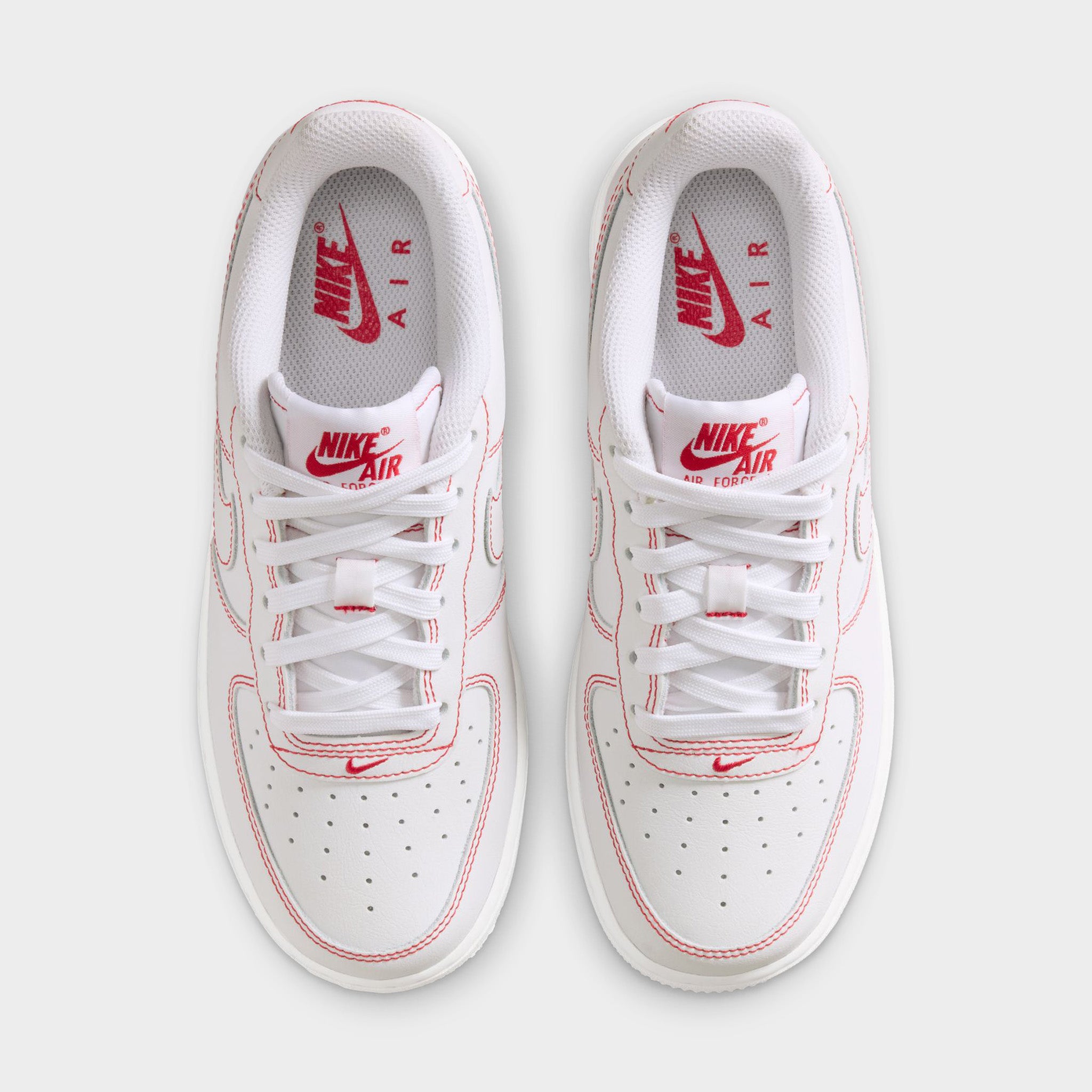 Nike Air Force 1 LV8 GS White / University Red – JD Sports