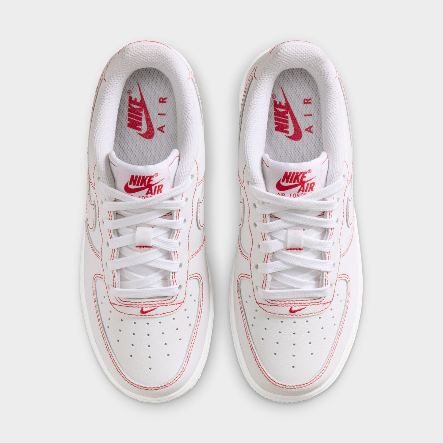 Nike Air Force 1 LV8 GS White / University Red