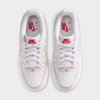 Nike Air Force 1 LV8 GS White / University Red