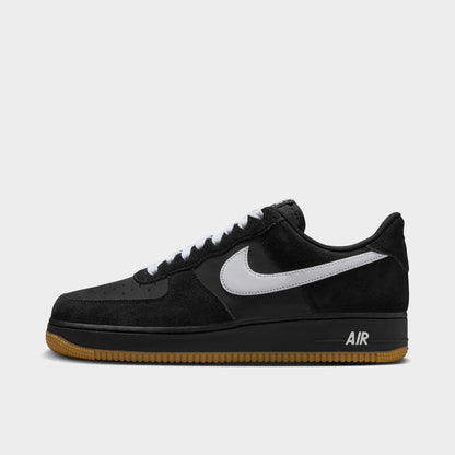 Nike Air Force 1 '07 LV8 Black / White - Light Gum Brown