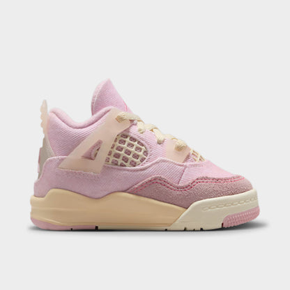 Jordan 4 Rétro TD Iced Carmine / Iced Carmine - Lait de coco