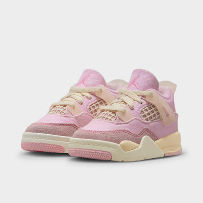 Jordan 4 Rétro TD Iced Carmine / Iced Carmine - Lait de coco