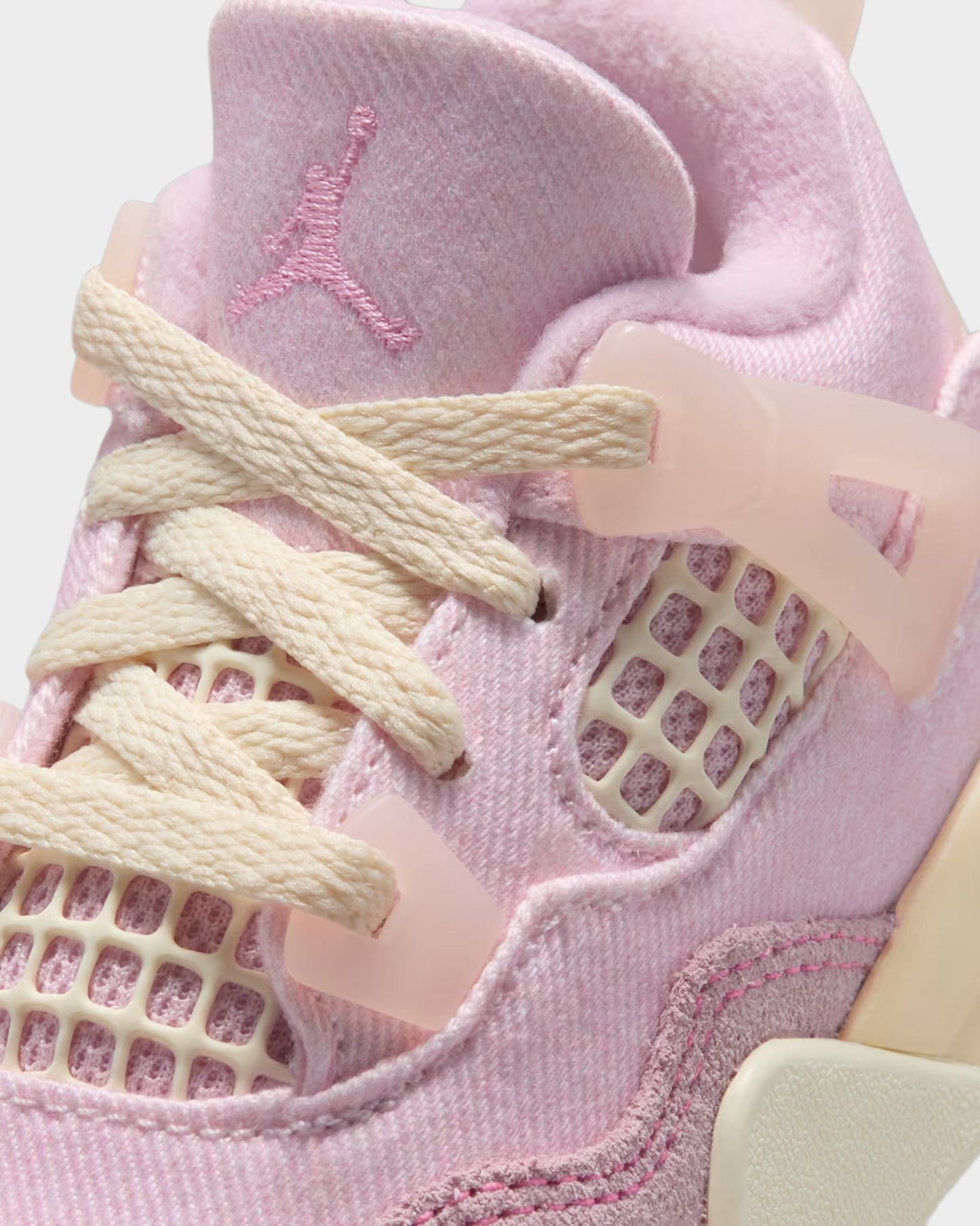 Jordan 4 Rétro TD Iced Carmine / Iced Carmine - Lait de coco