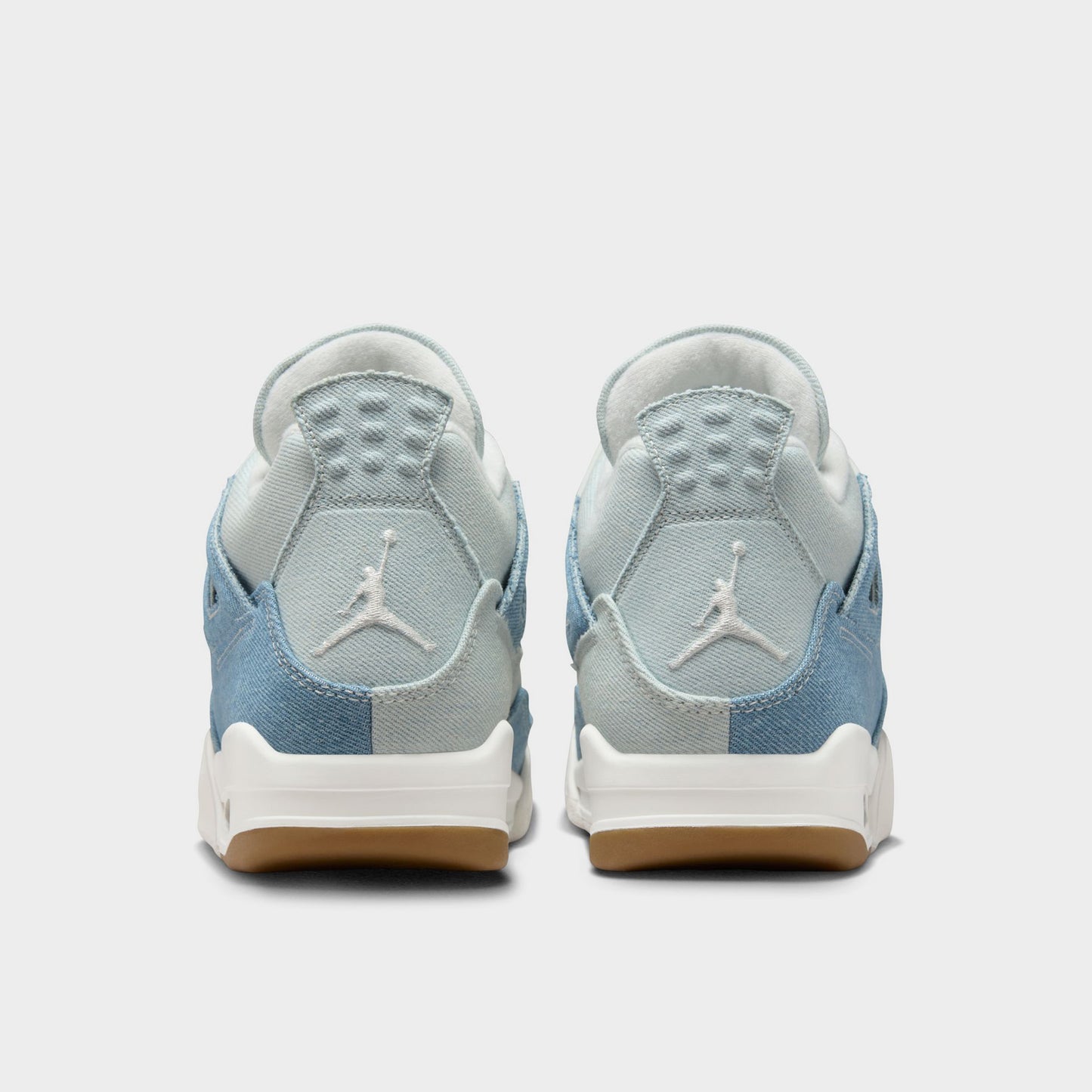 Jordan Women's 4 Retro Sail / Gum Light Brown - Worn Denim