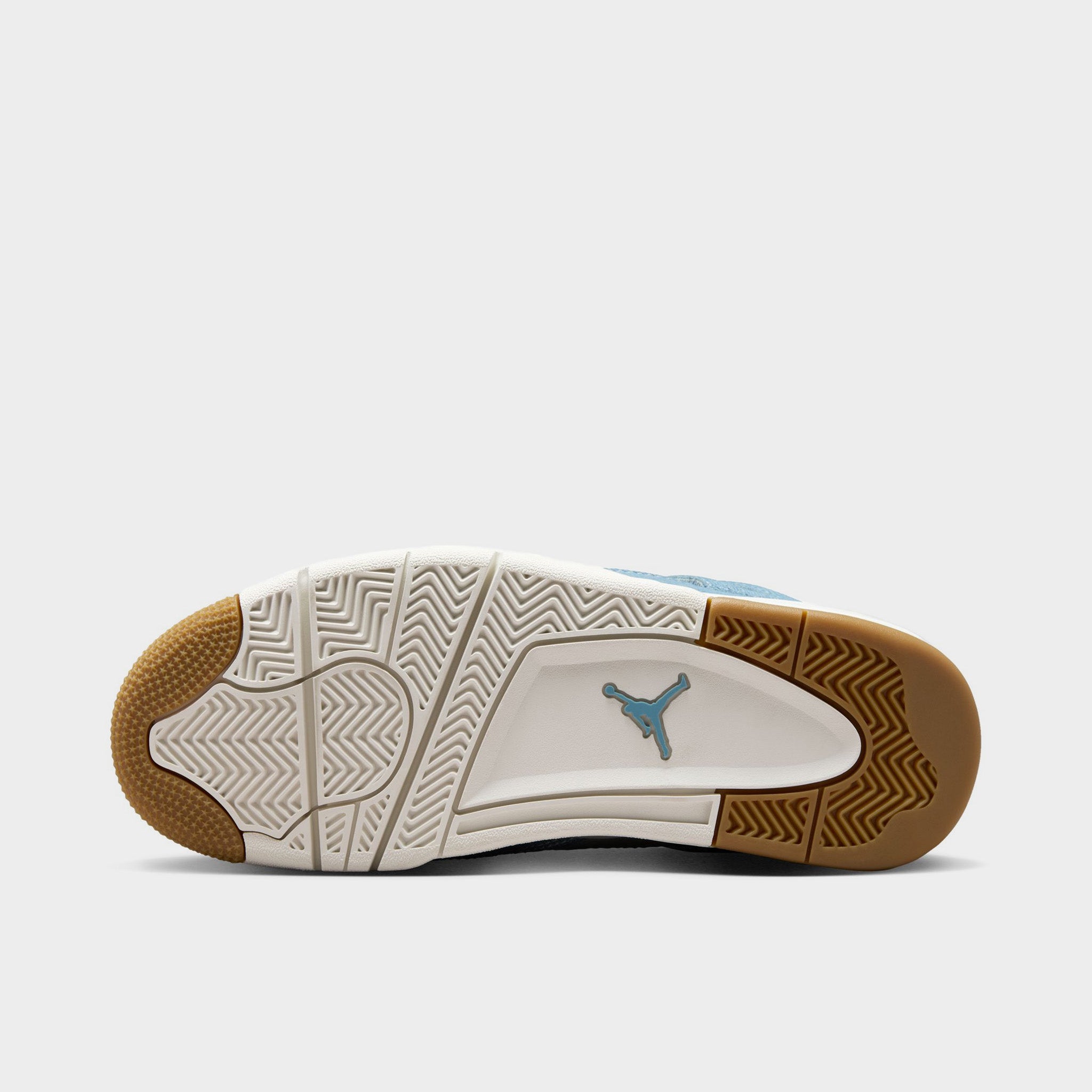 Jordan Women's 4 Retro Sail / Gum Light Brown - Worn Denim – JD Sports