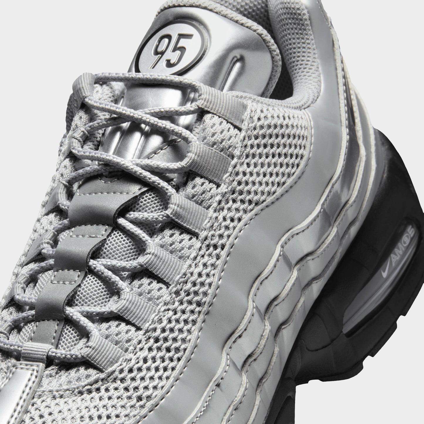 Nike Air Max 95 Big Bubble SE Silver / Black