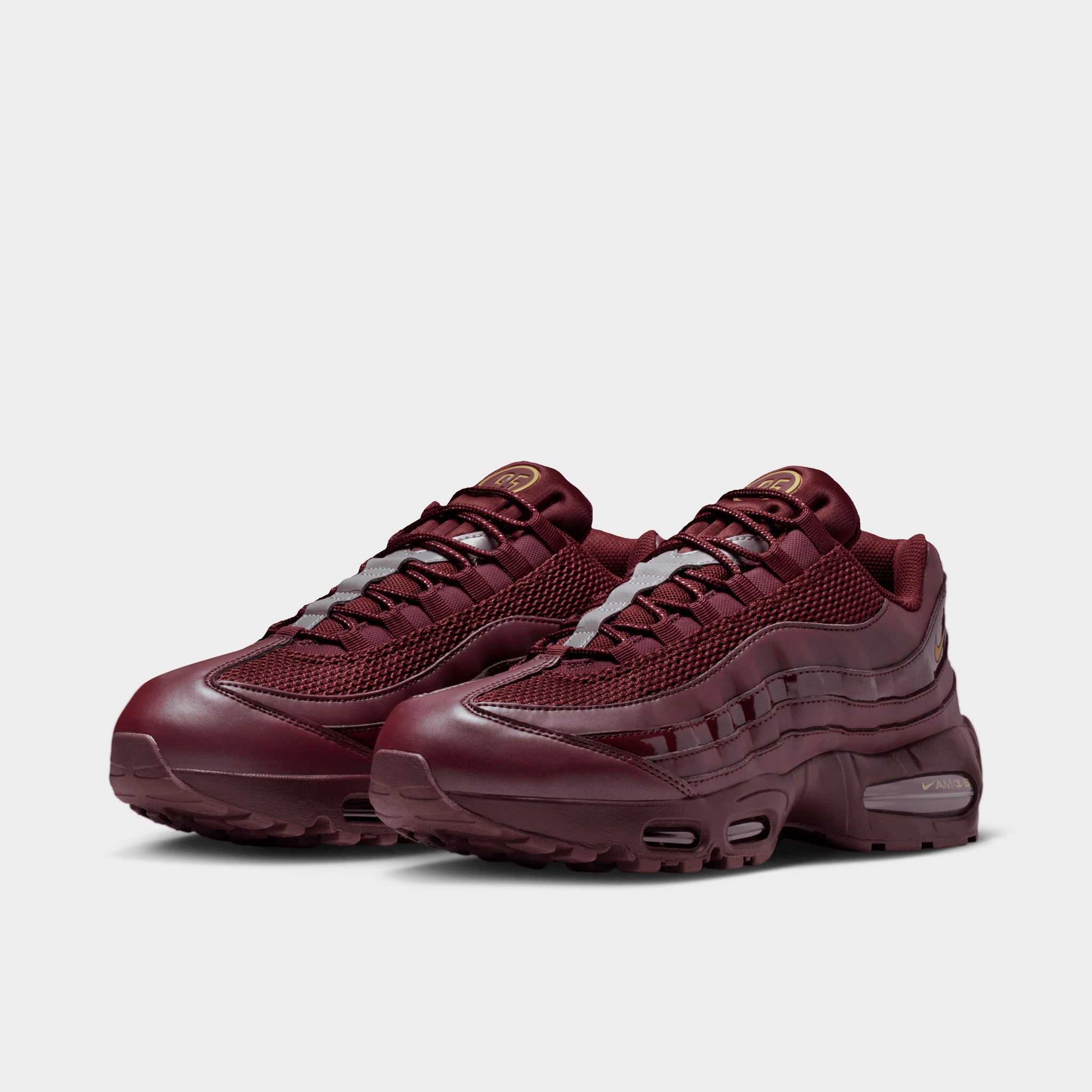 Nike Air Max 95 Big Bubble SE Burgundy / Gold – JD Sports