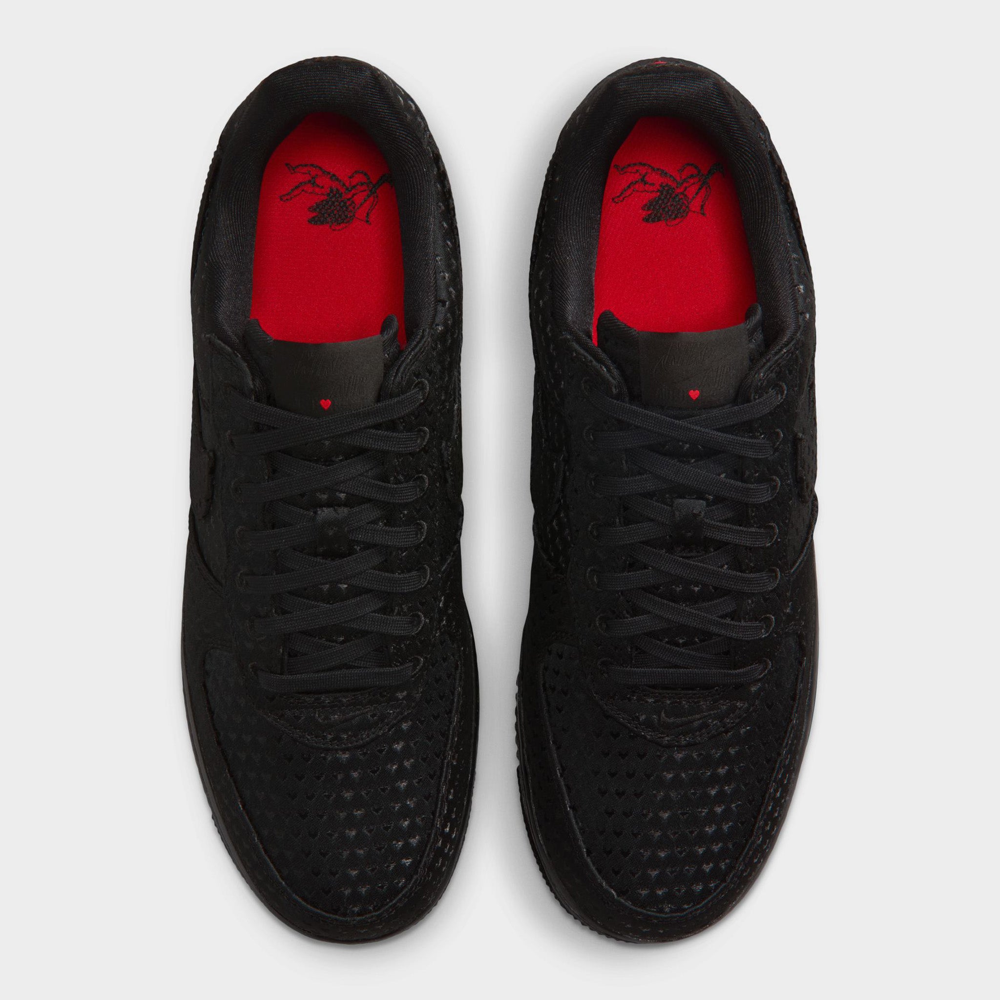 Nike Air Force 1 Retro Black / Red – JD Sports