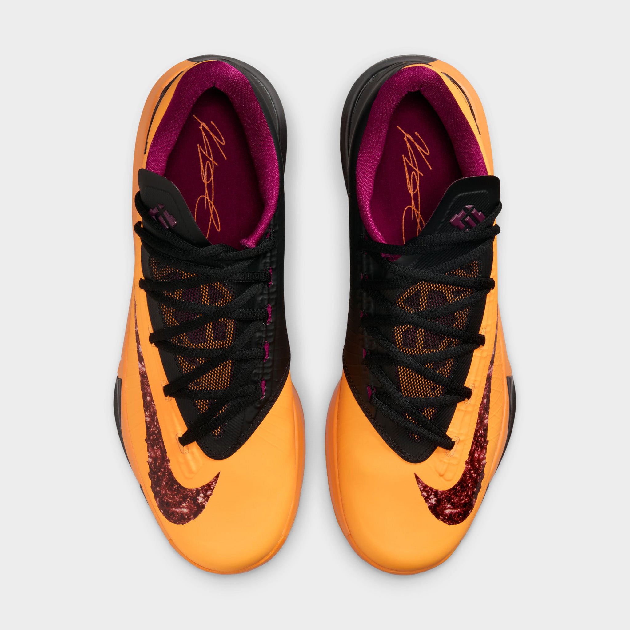 Nike KD VI Laser Orange / Raspberry Red - Black – JD Sports