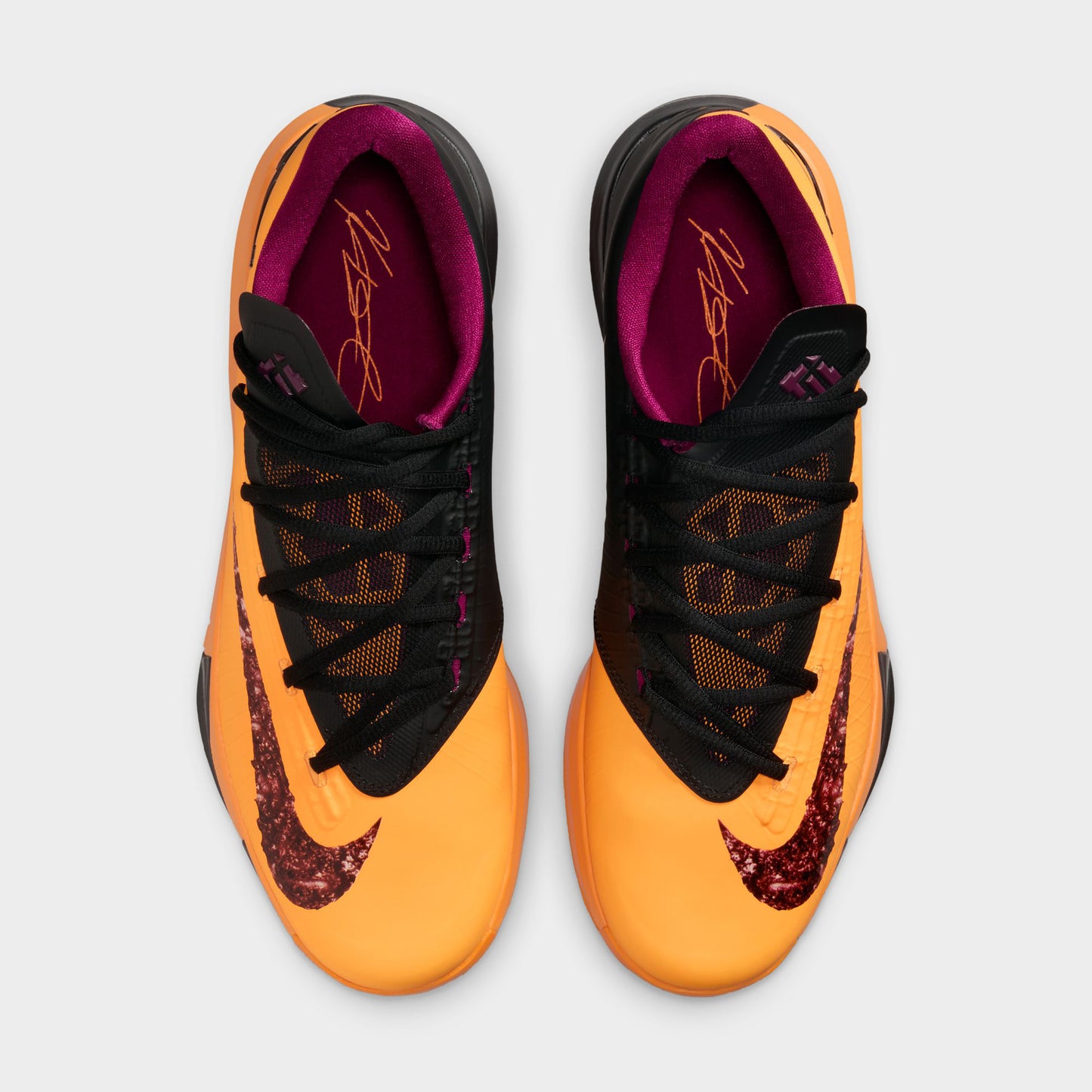 Nike KD VI Laser Orange / Raspberry Red - Black