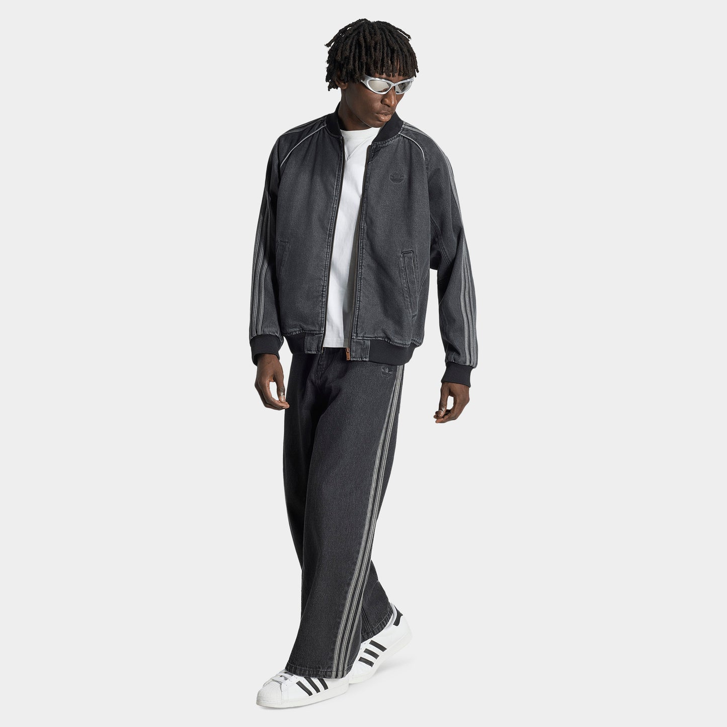 adidas SST Track Top / True Black Denim