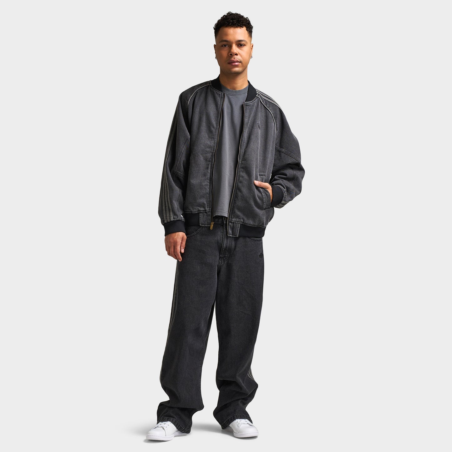 adidas SST Track Top / True Black Denim