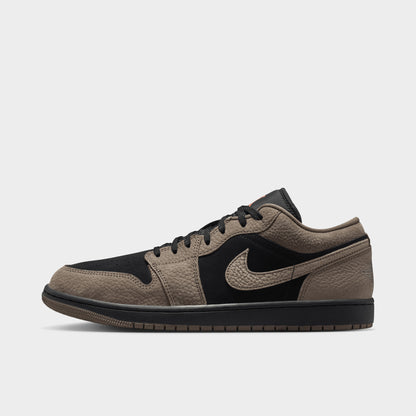 Jordan 1 Low Black / Olive Grey