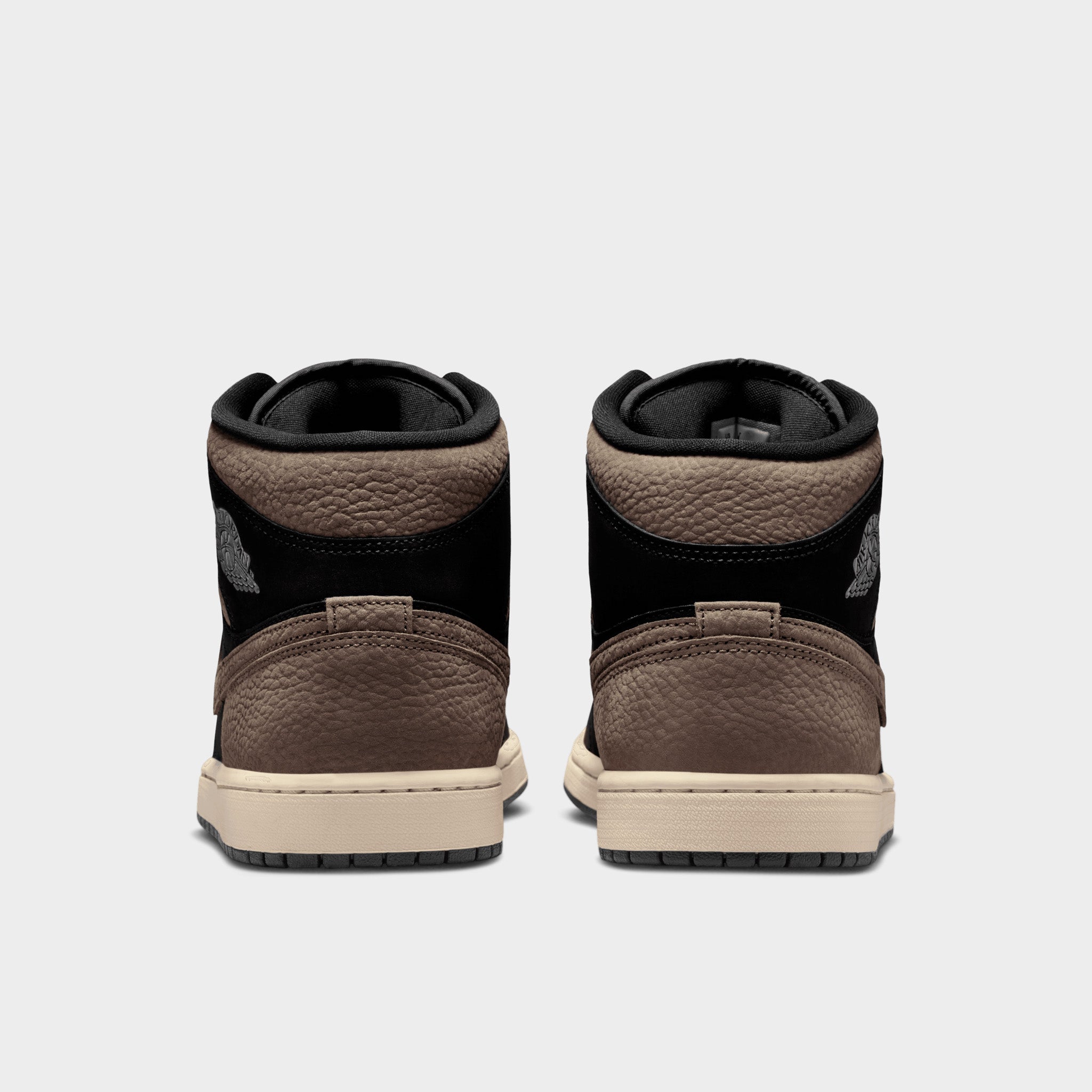 Jordan 1 Mid Black/Olive Grey – JD Sports
