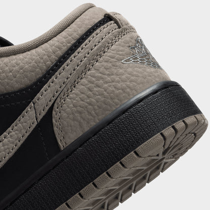 Jordan 1 Low SE Noir / Gris Olive - Mangue sauvage clair