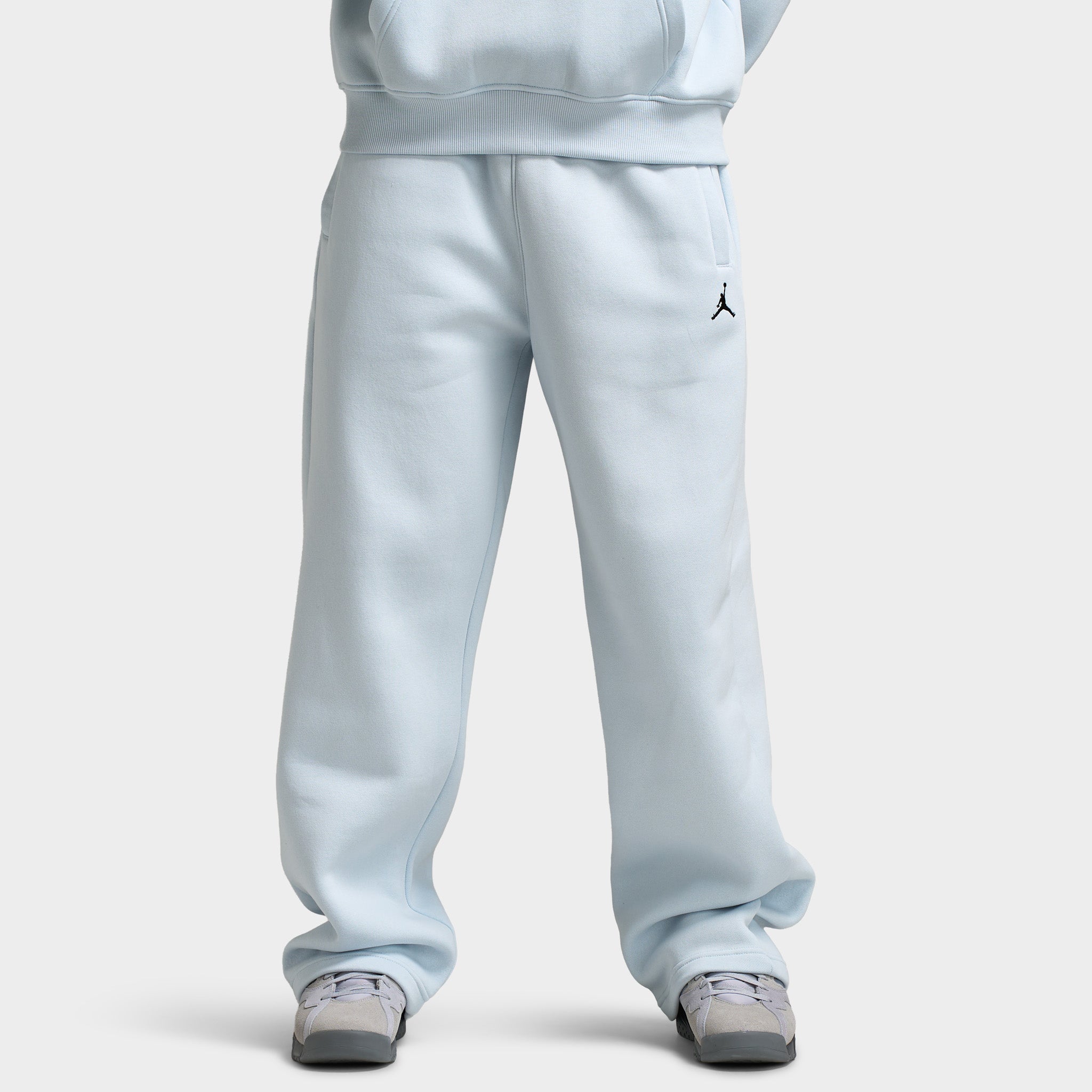 Jordan Brooklyn Fleece Oversized Open Hem Pants / Aura – JD Sports