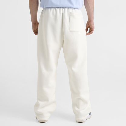Jordan Brooklyn Pantalon molletonné surdimensionné à ourlet ouvert / Sail
