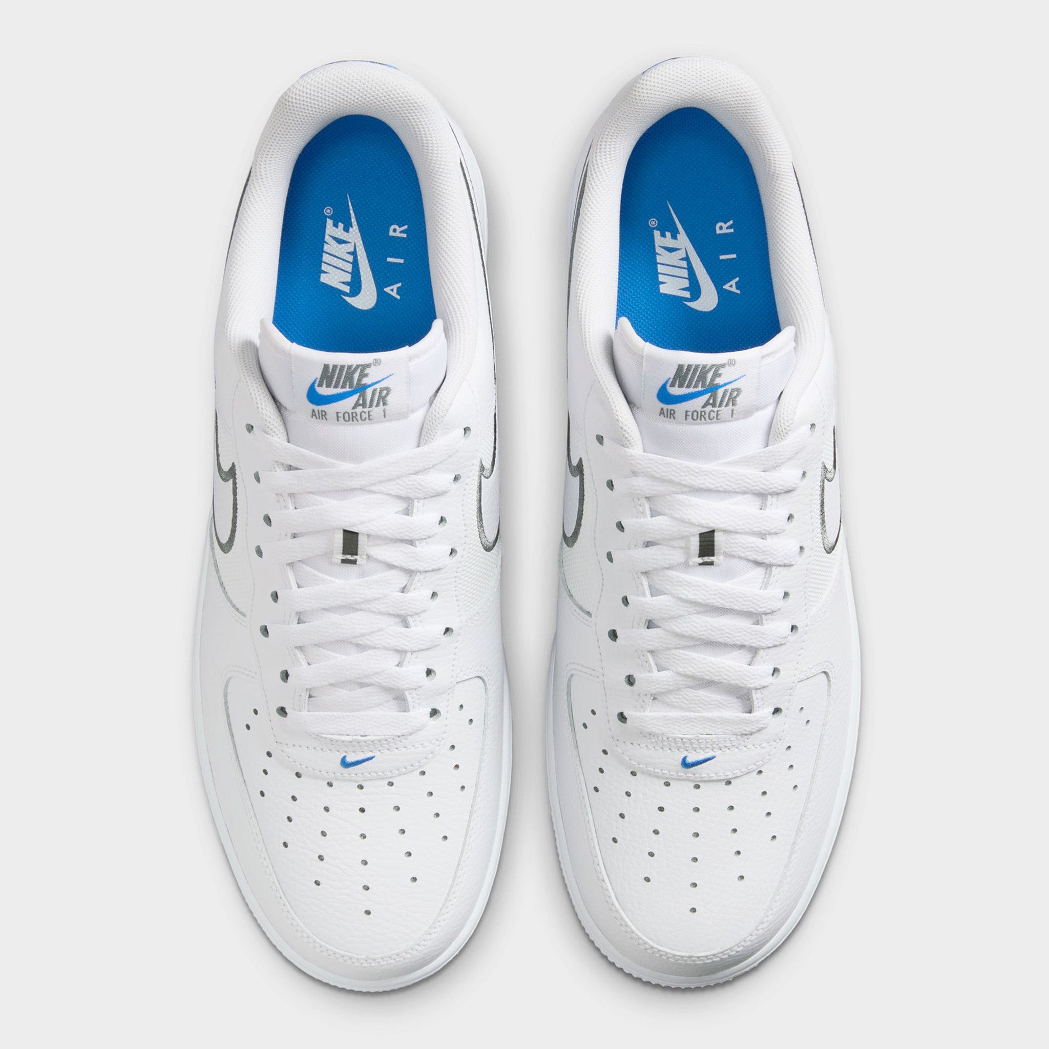Nike Air Force 1 '07 White / Cool Grey - Photo Blue – JD Sports