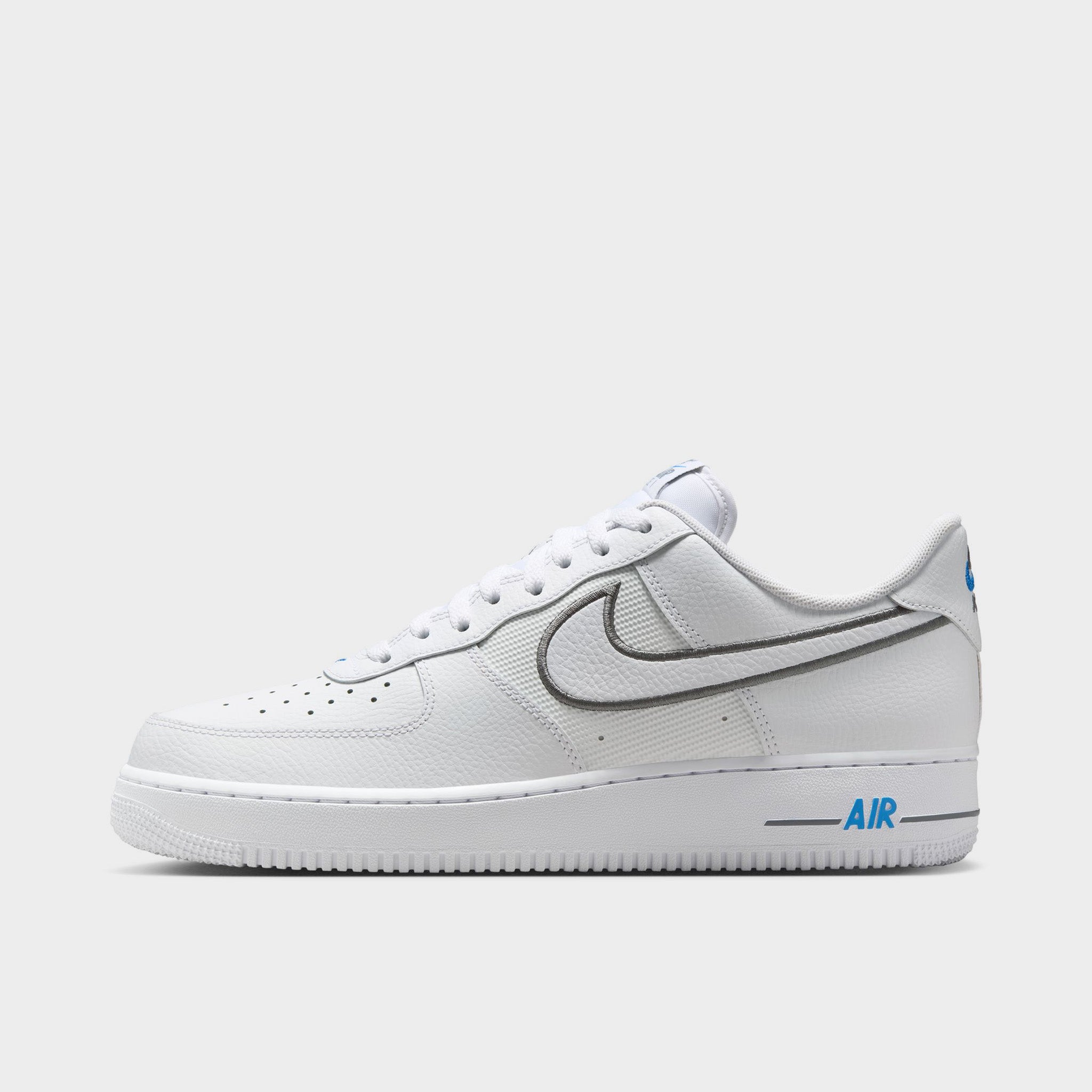Nike Air Force 1 '07 White / Cool Grey - Photo Blue – JD Sports