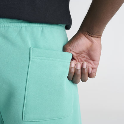 Jordan Brooklyn Short Graphique Lavé Bleu Sarcelle / Noir