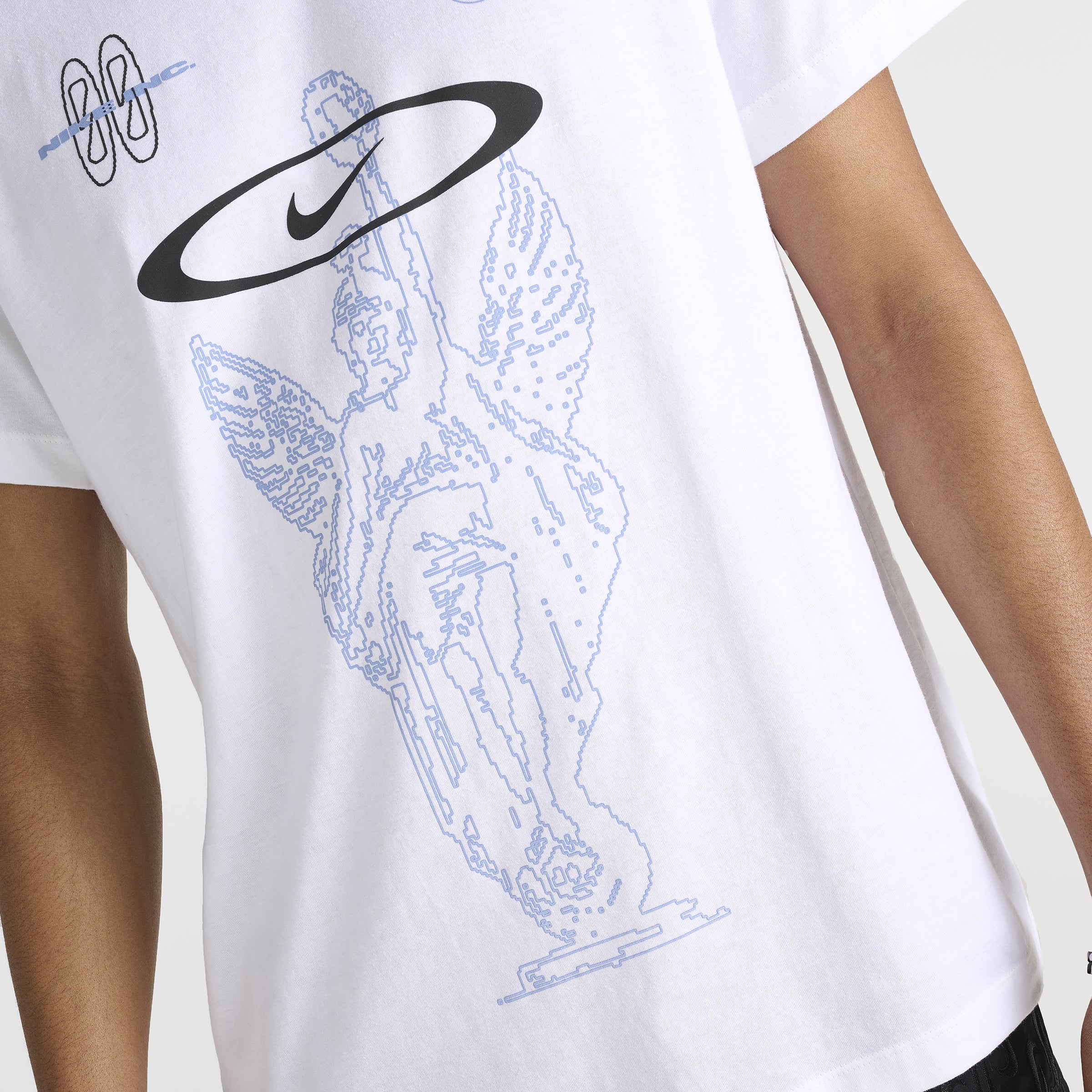 Nike Sportswear Victory Graphic T-Shirt White / Black – JD