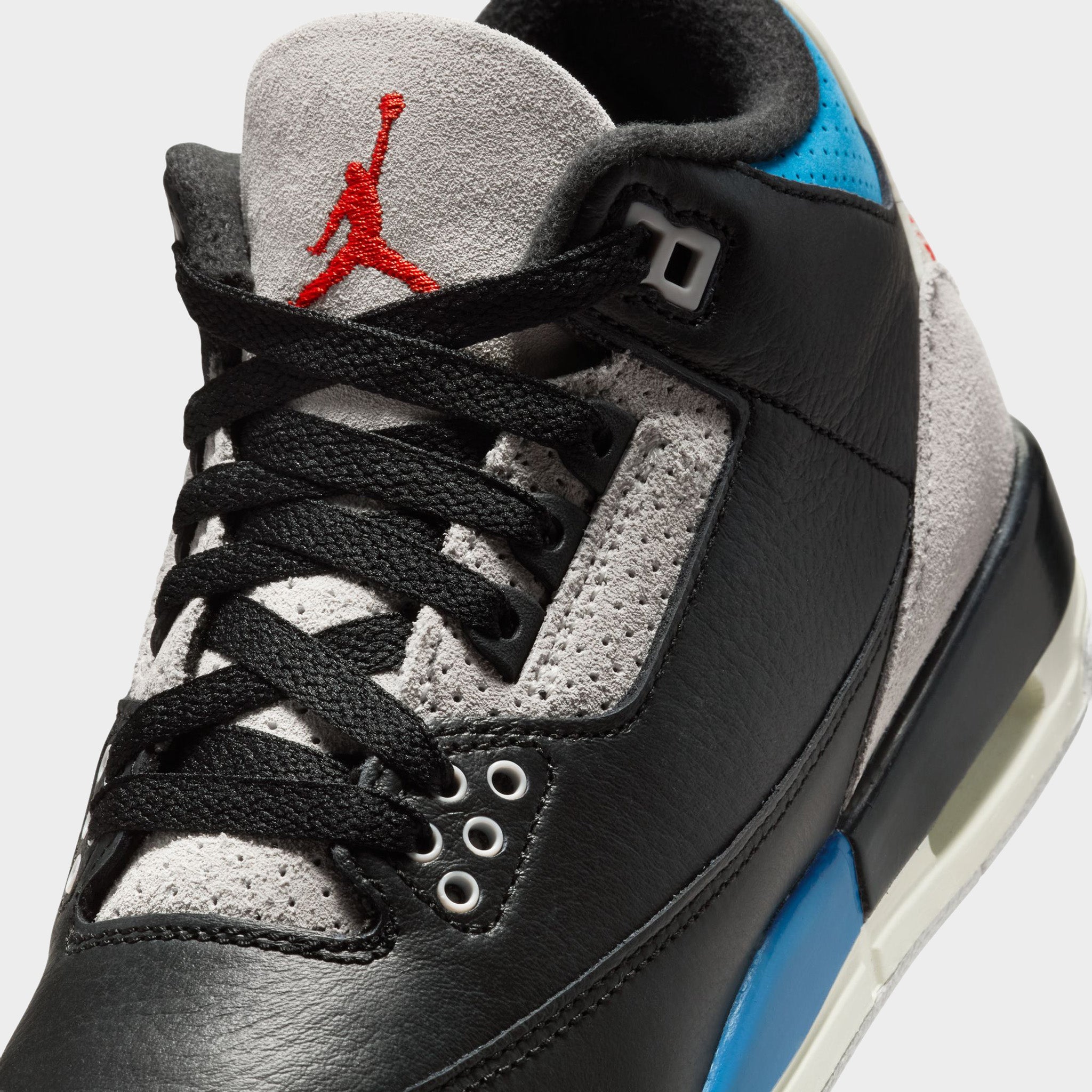 Jordan 3 Retro OG GS Black / Chile Red - Neutral Grey – JD Sports