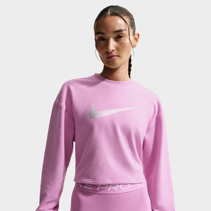 Nike Sportswear Women's Dry Fit Crew Fleece Light Magenta / Ice Peach