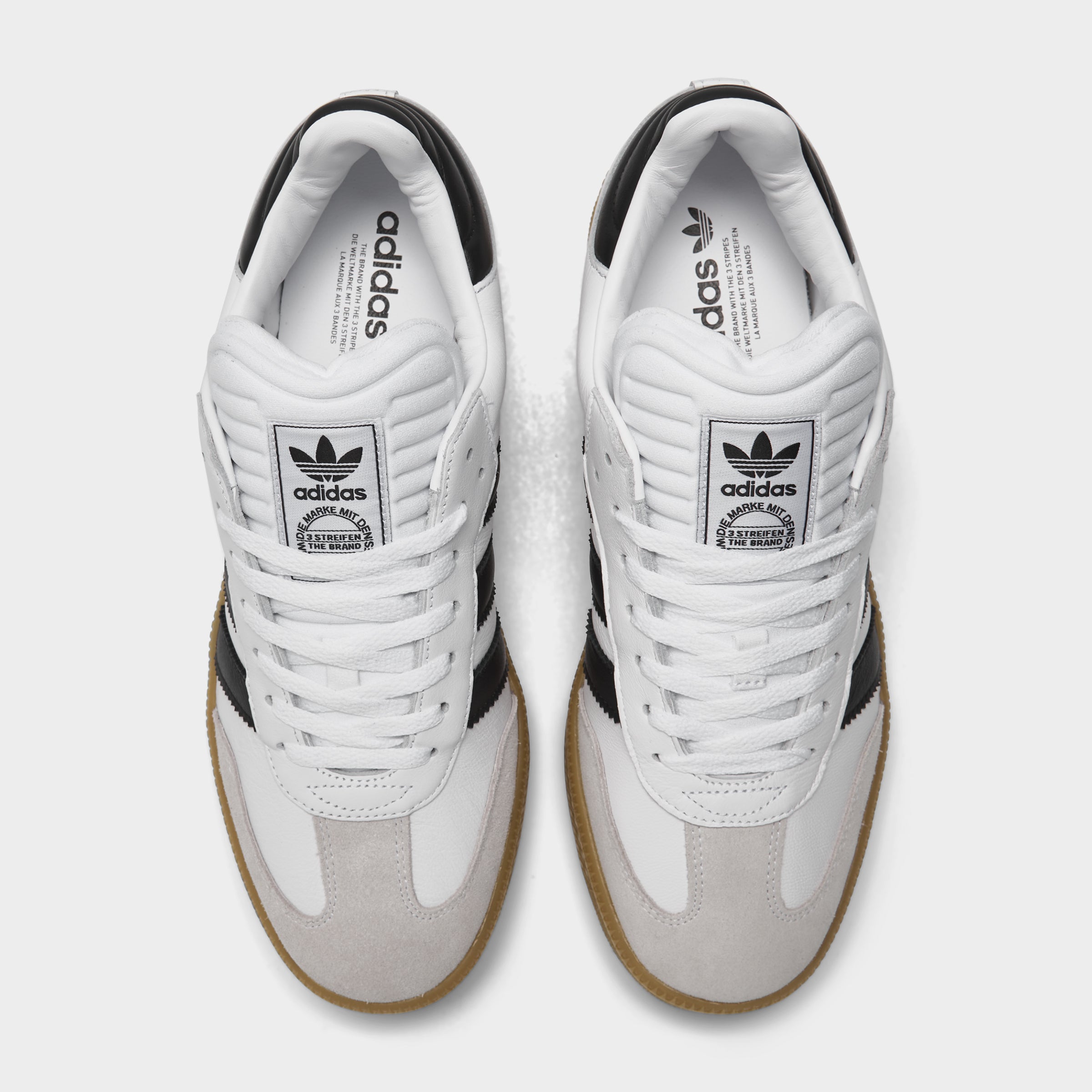 adidas Samba XLG Footwear White / Core Black - Gum – JD Sports