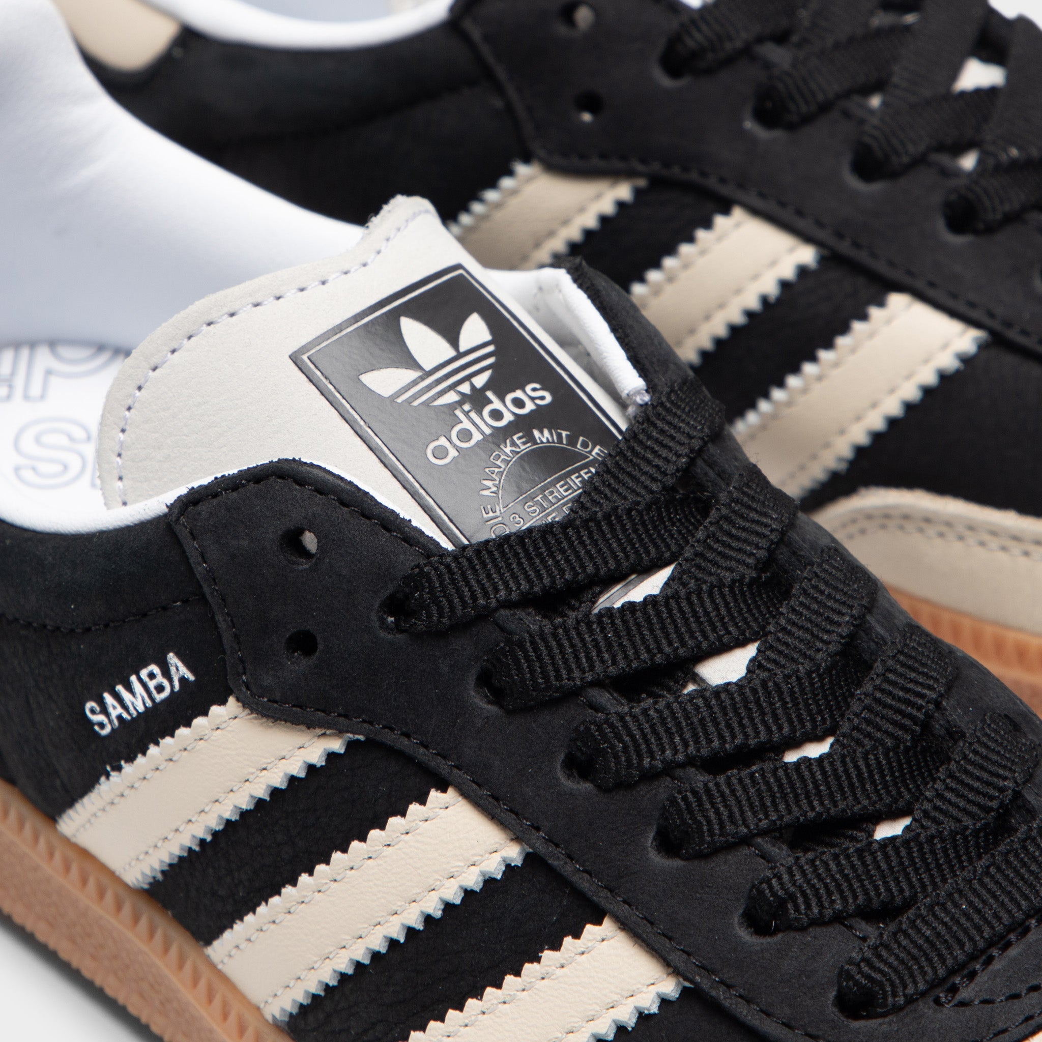 adidas Women's Samba OG Core Black / Wonder White - Silver Met