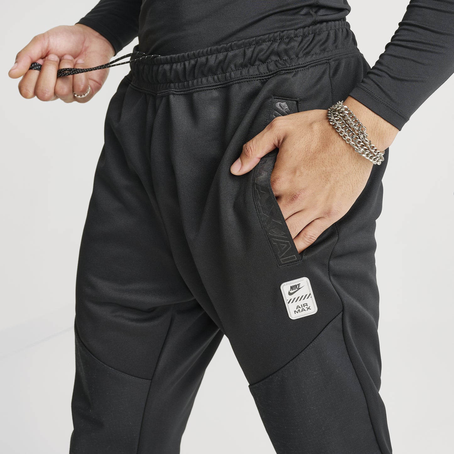 Nike Sportswear Air Max Pantalon de jogging PK Noir/Noir
