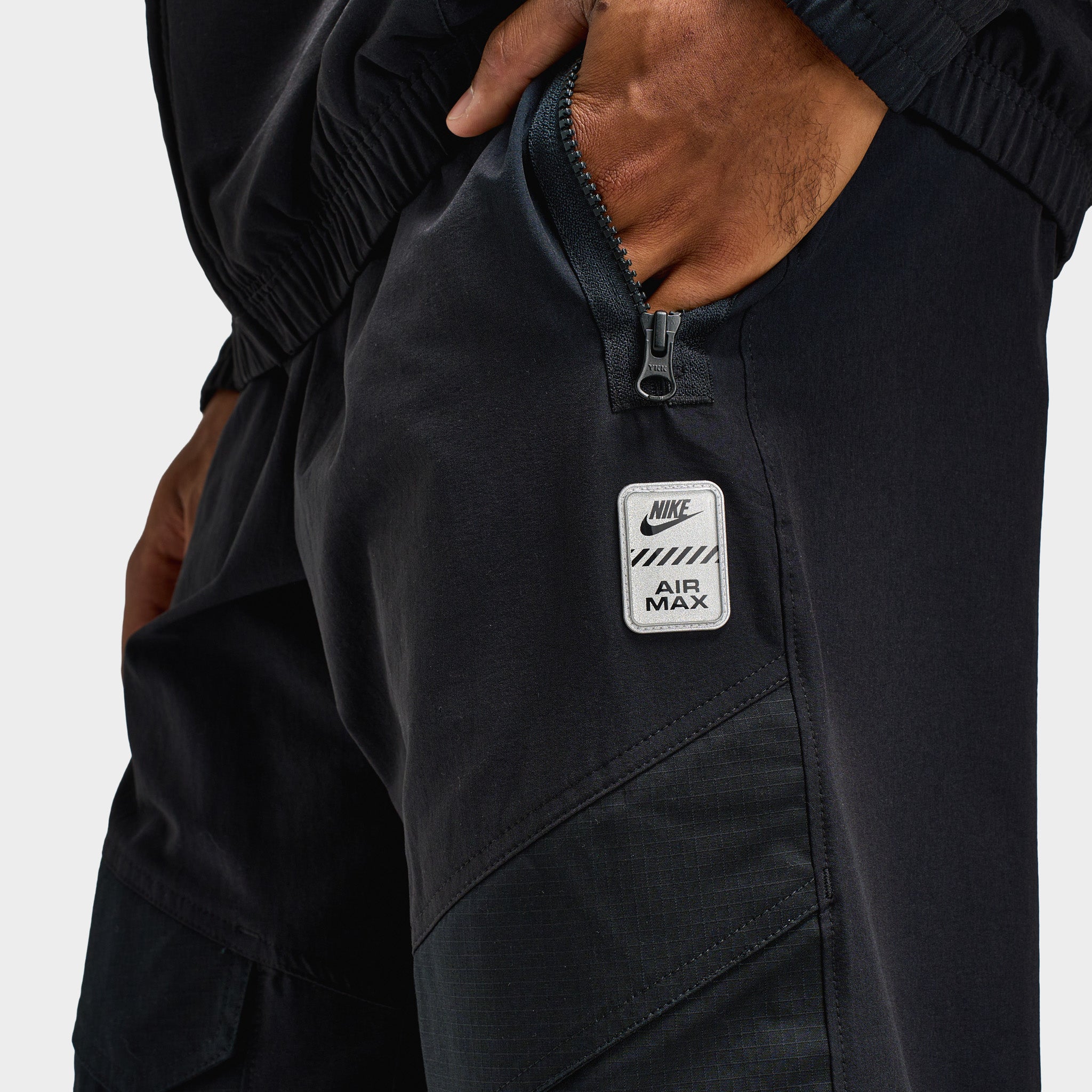 nike max cargo pants black