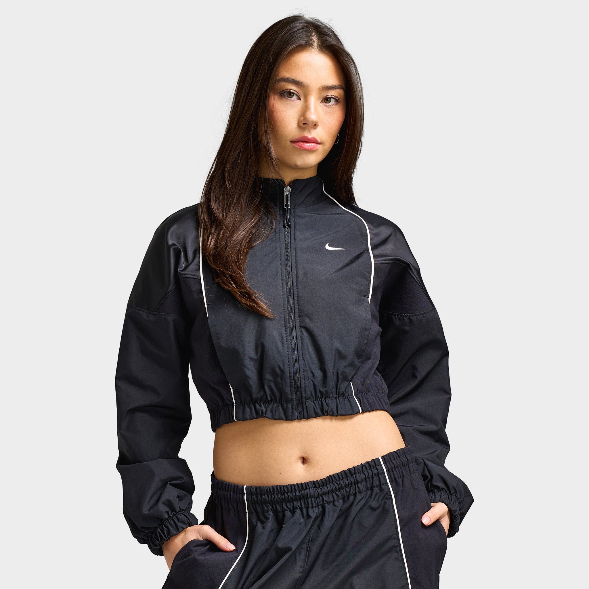 Nike Sportswear Women's Shrunken Track Jacket / Black – JD Sports