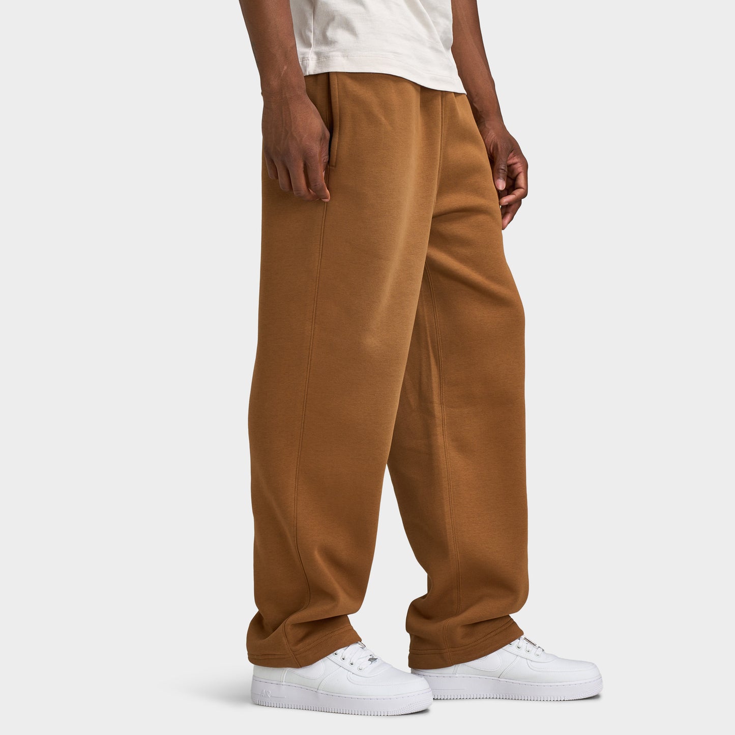 Nike Club Fleece Bungee Pants / Ale Brown
