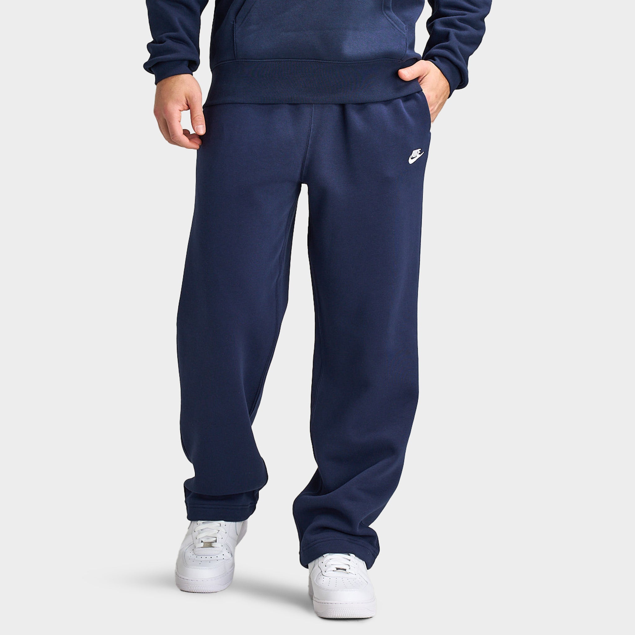 メンズウェア OBSIDIAN TSURIURAKE JERSEY SWEAT PANTS Nike Club Fleece Bungee Pant Obsidian / White – JD Sports