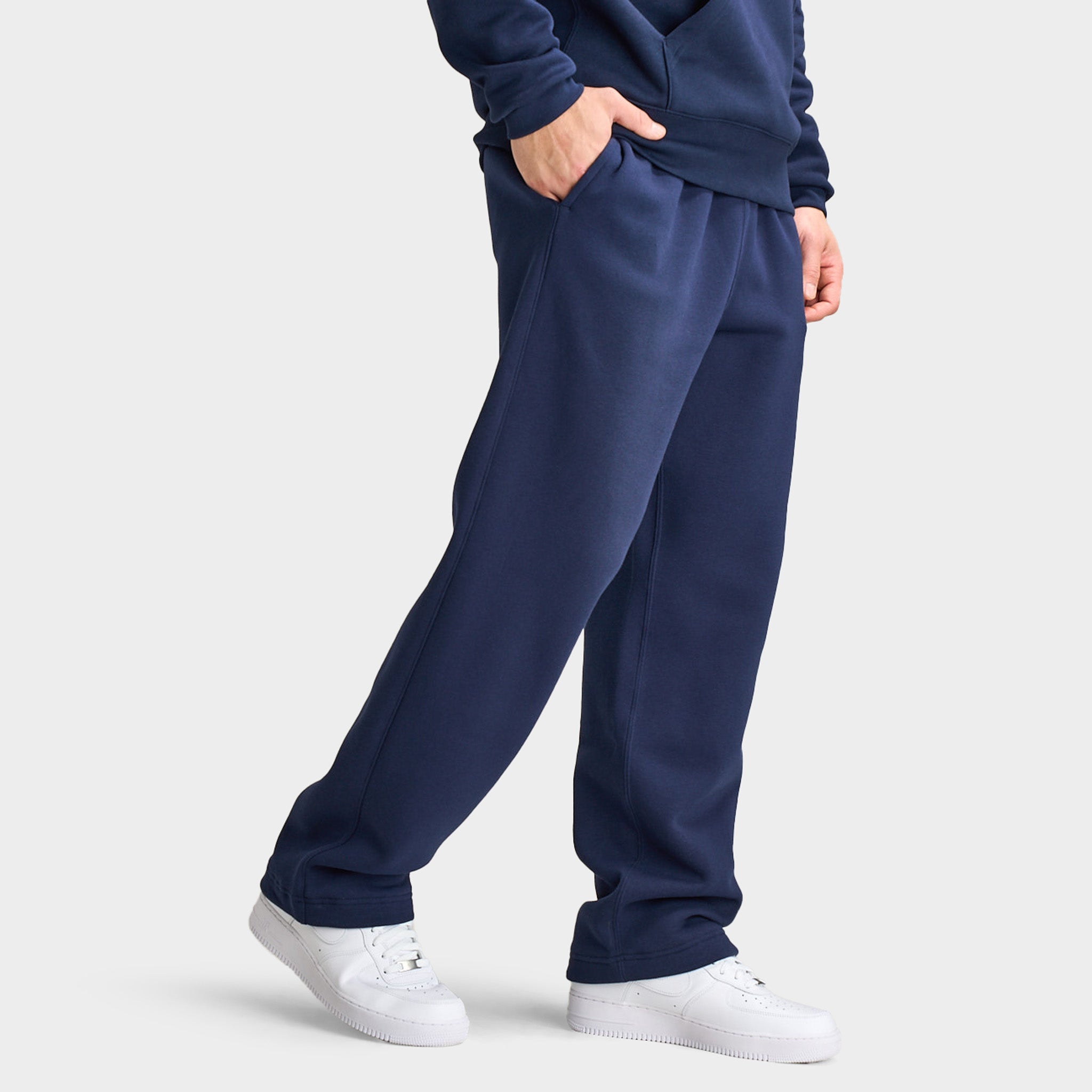 Nike Club Fleece Bungee Pant Obsidian / White – JD Sports