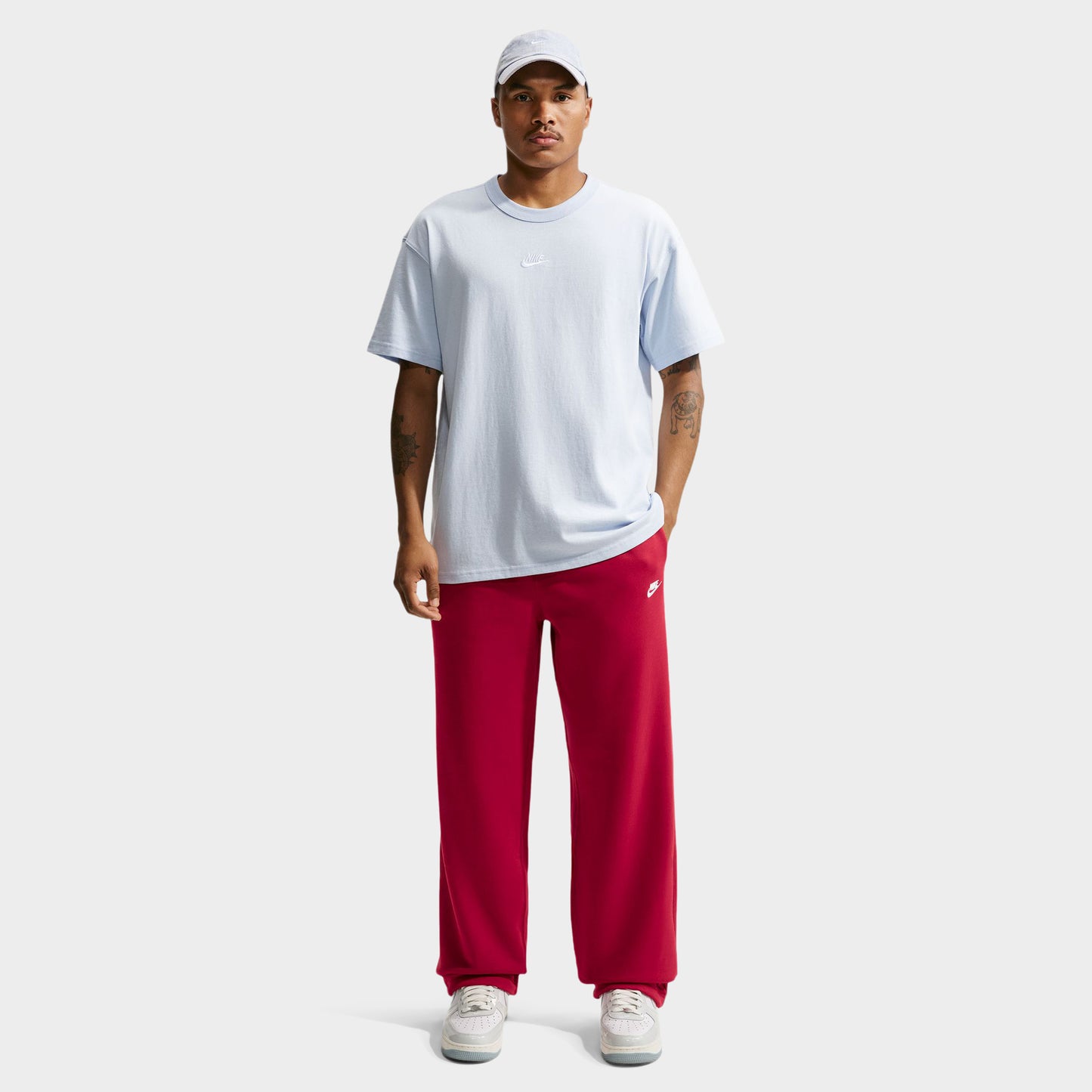 Nike Club Fleece BB Bungee Pants / Tough Red