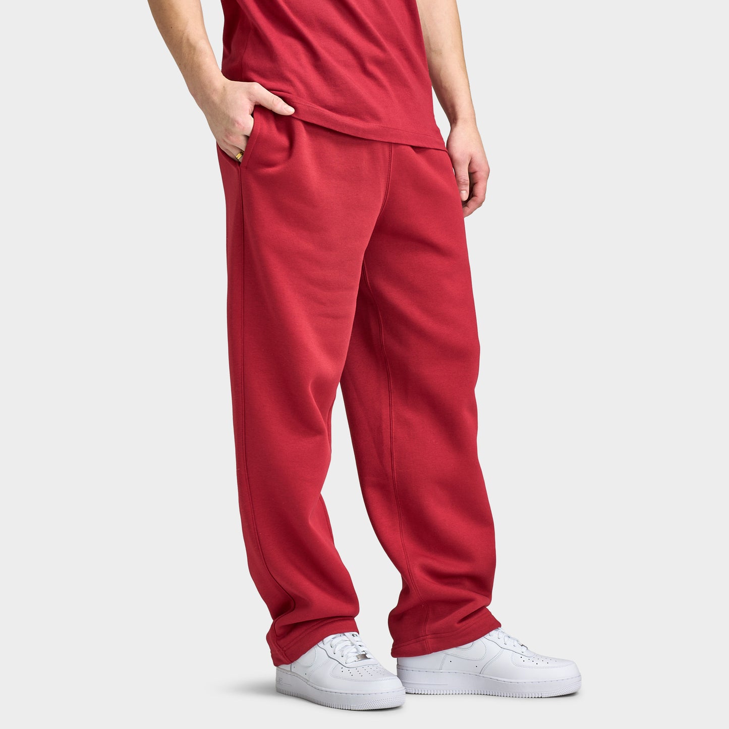 Nike Sportswear Club Pantalon Polaire Bungee / Rouge