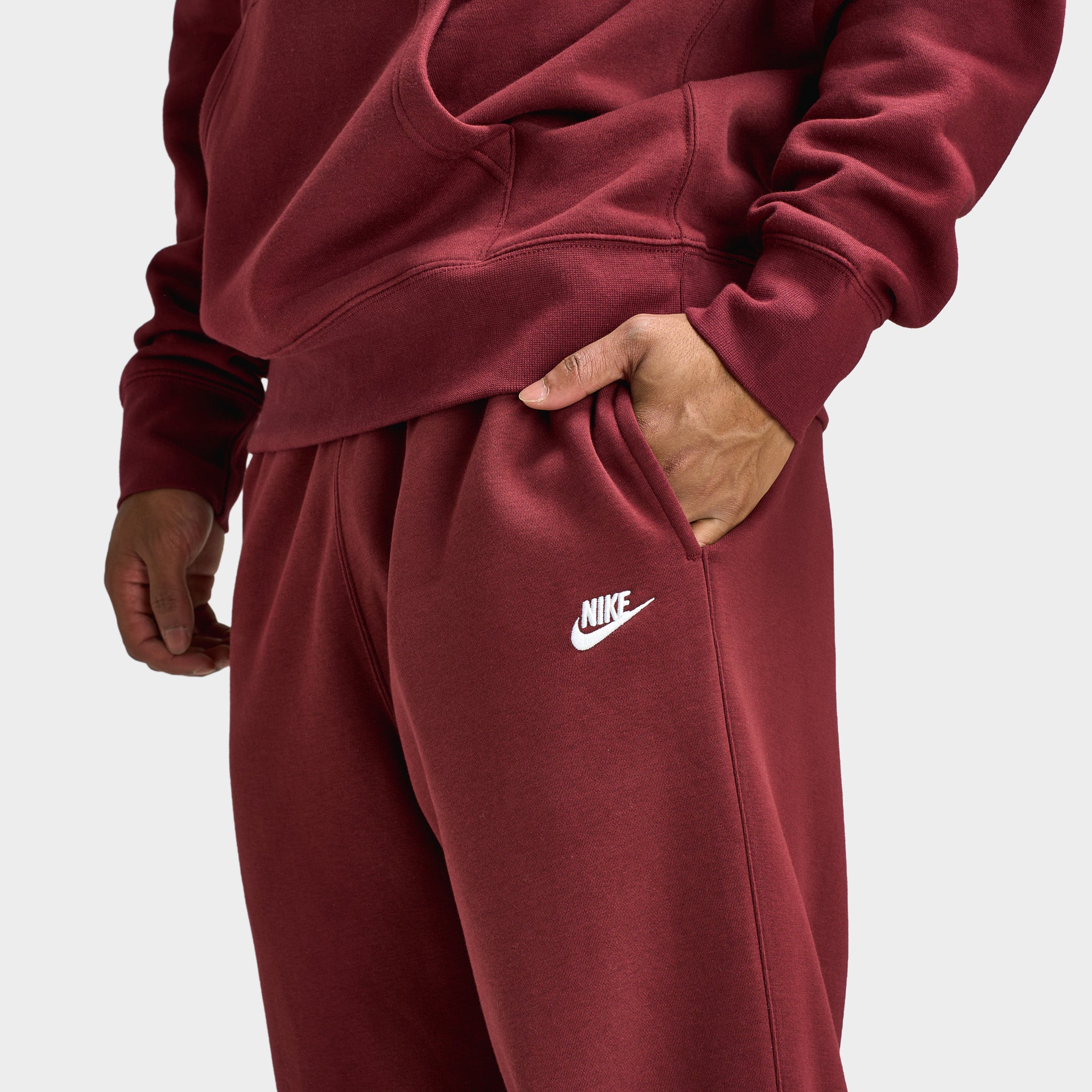 Nike Sportswear Fleece Bungee Pants / Dark Team Red – JD Sports