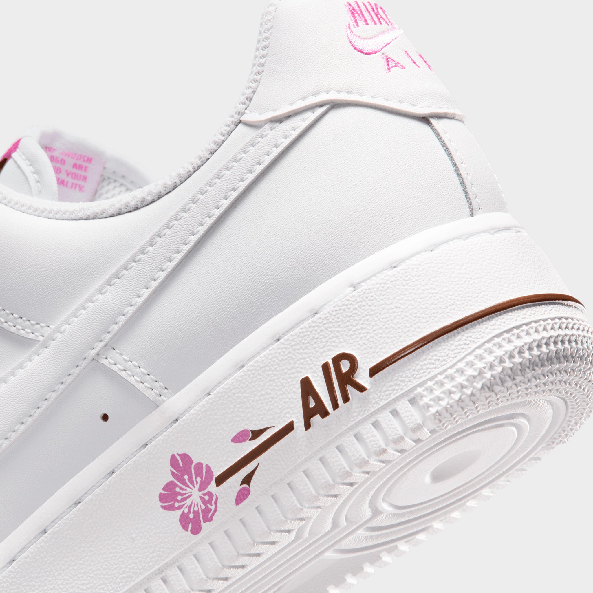 Nike Air Force 1 ピンク/ホワイト✨ Nike Women's Air Force 1 White / White - Playful Pink – JD Sports