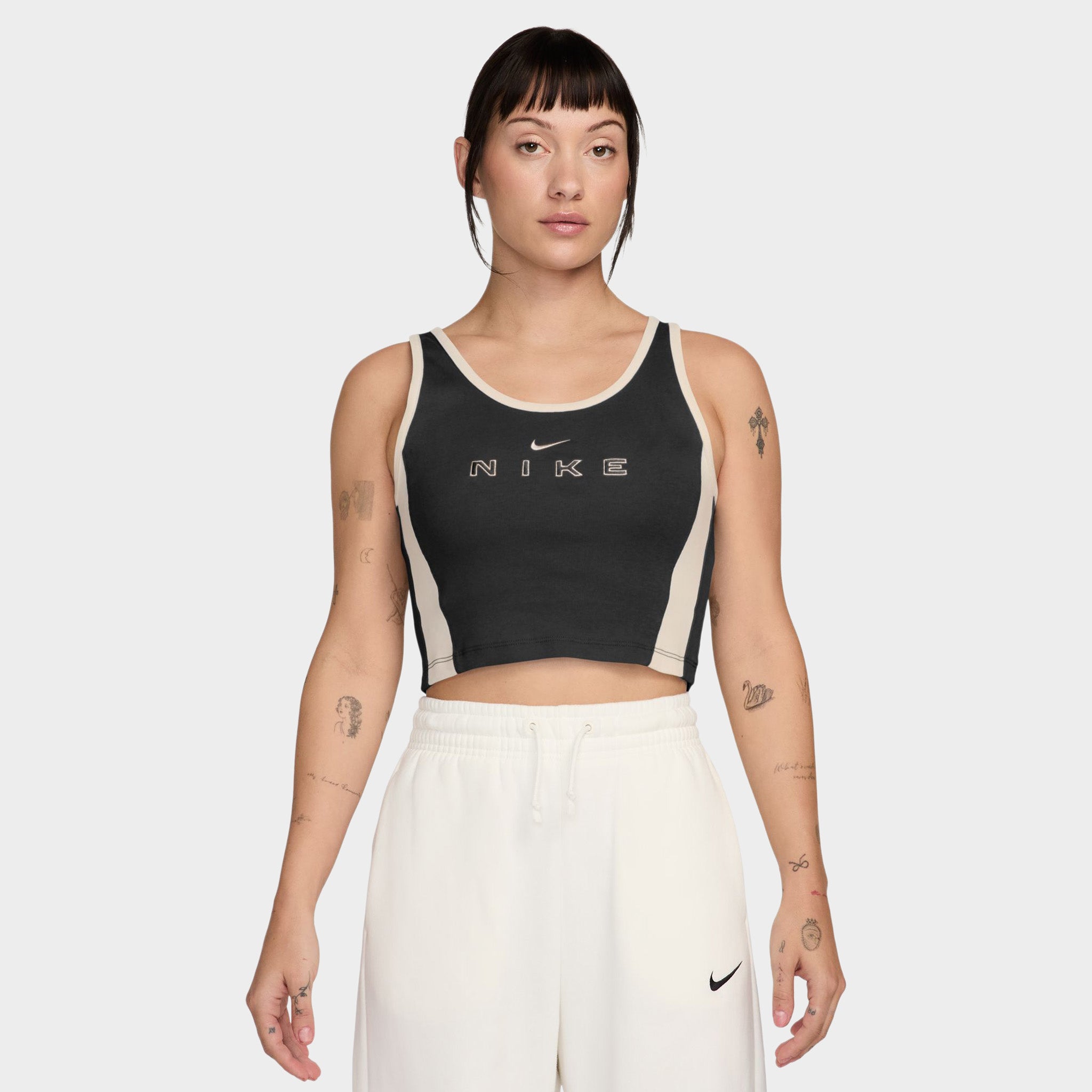Nike Sportswear Women's Street Tank / Black / Chalk – JD Sports