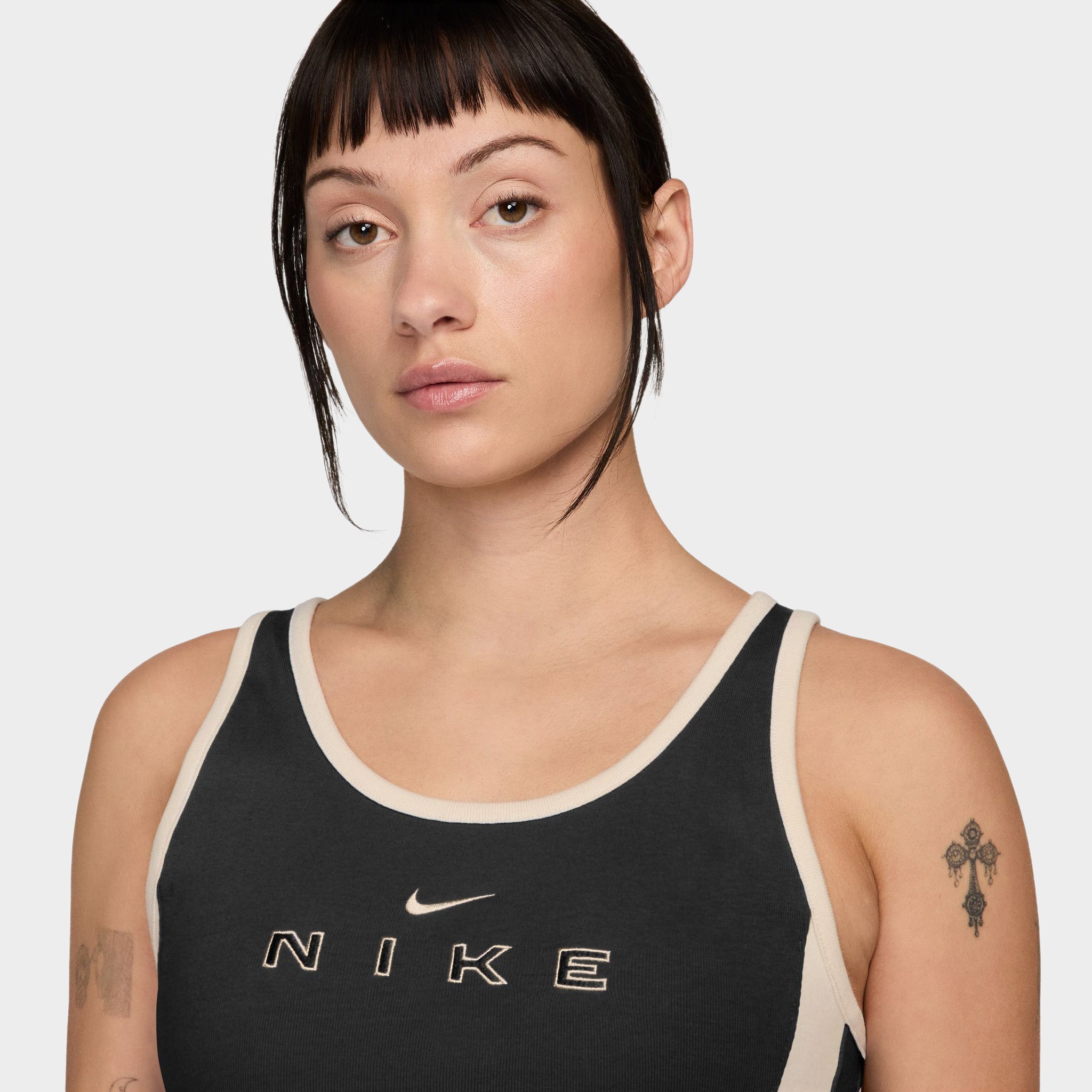 Nike Sportswear Women's Street Tank / Black / Chalk – JD Sports
