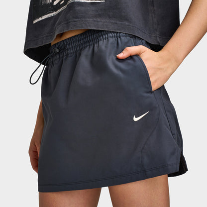 Nike Sportswear Femmes Street Jupe Courte Taille Mi-haute / Noire
