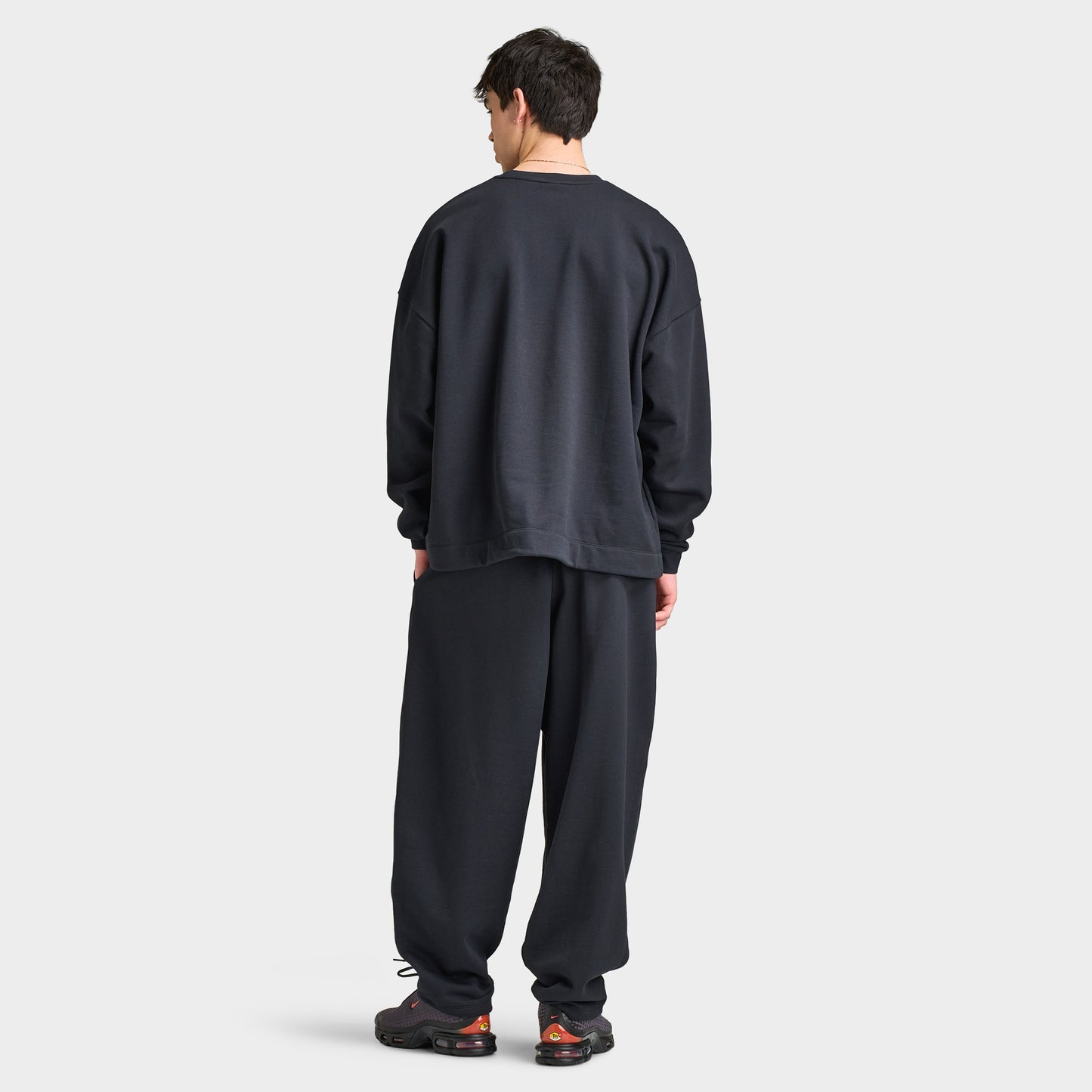 Nike Sportswear Haut ample en molleton / Noir