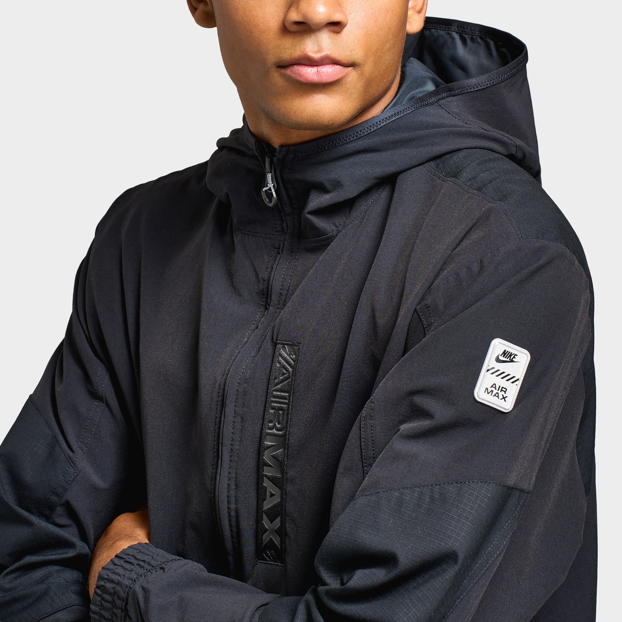 Nike Air Max ナイロンジャケット Nike Air Max Men's Woven Jacket / Black – JD Sports
